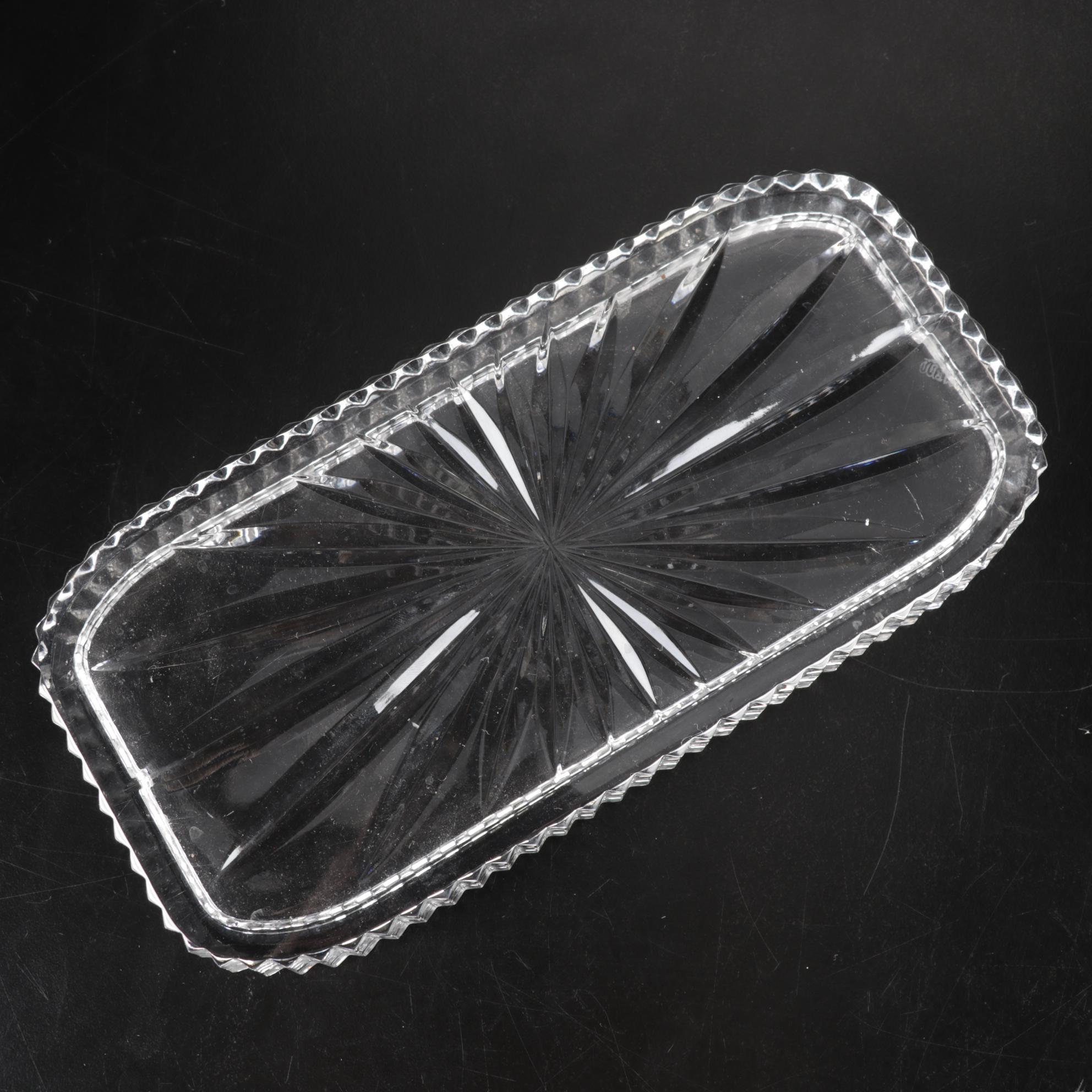 Waterford Crystal Quarter Pound Butter Dish With Lid EBTH