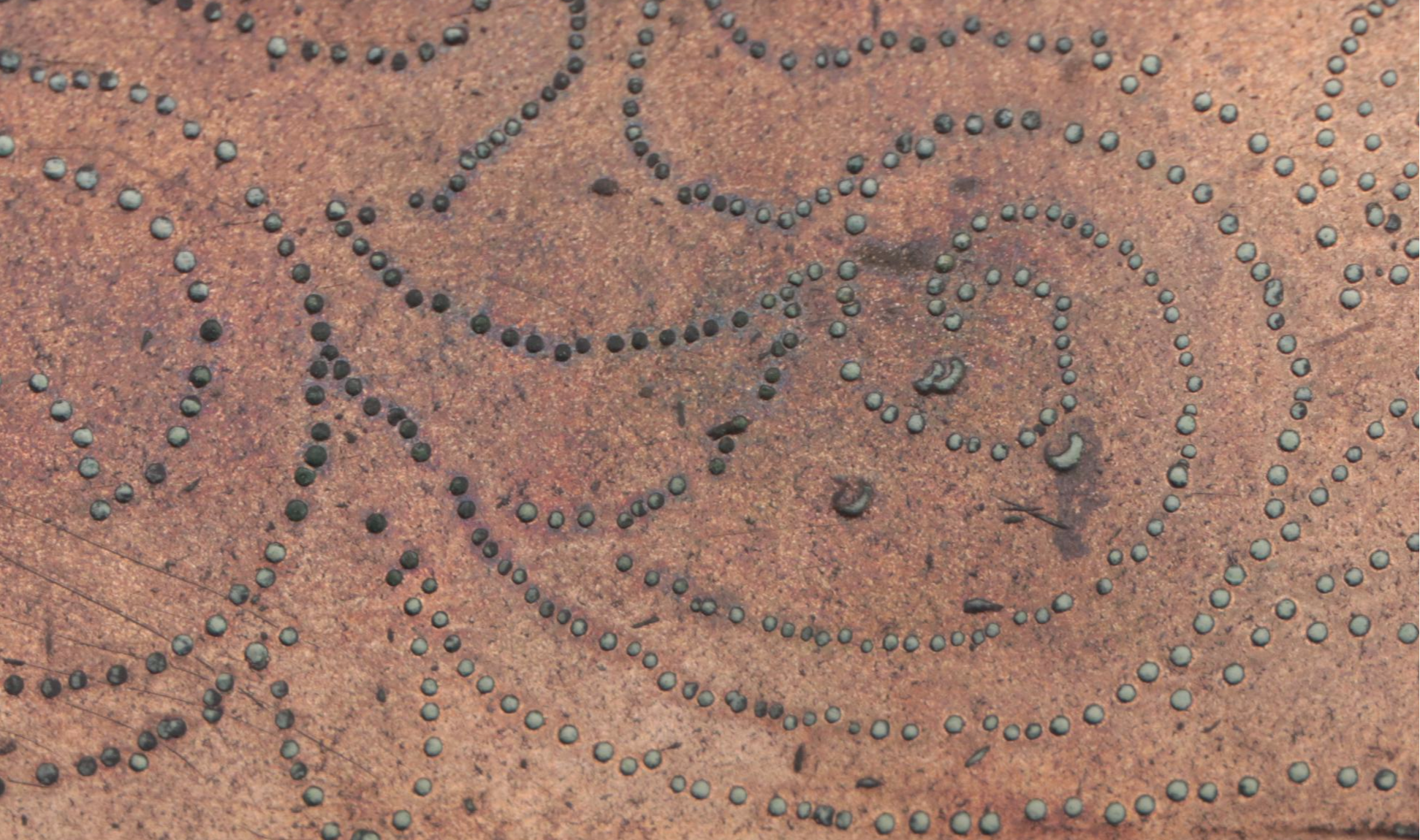 Stipple Engraved Brass Snuff Box, 19th Century
