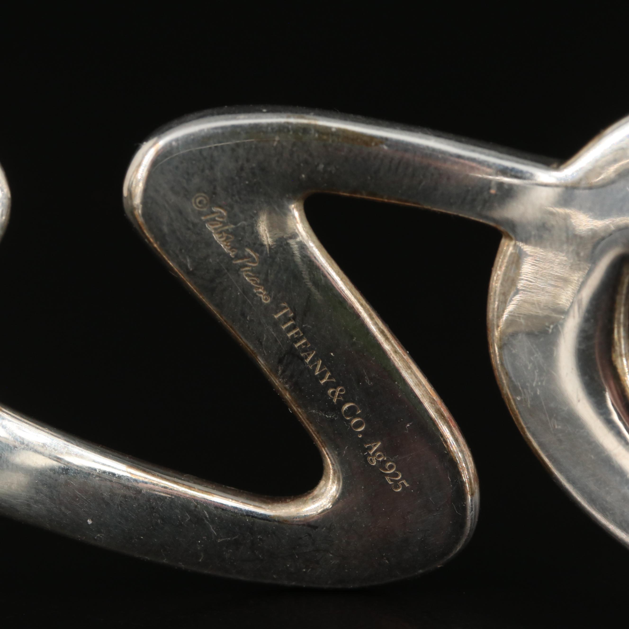 Paloma Picasso for Tiffany & Co. "Paloma's Graffiti" Sterling Script "Love" Cuff