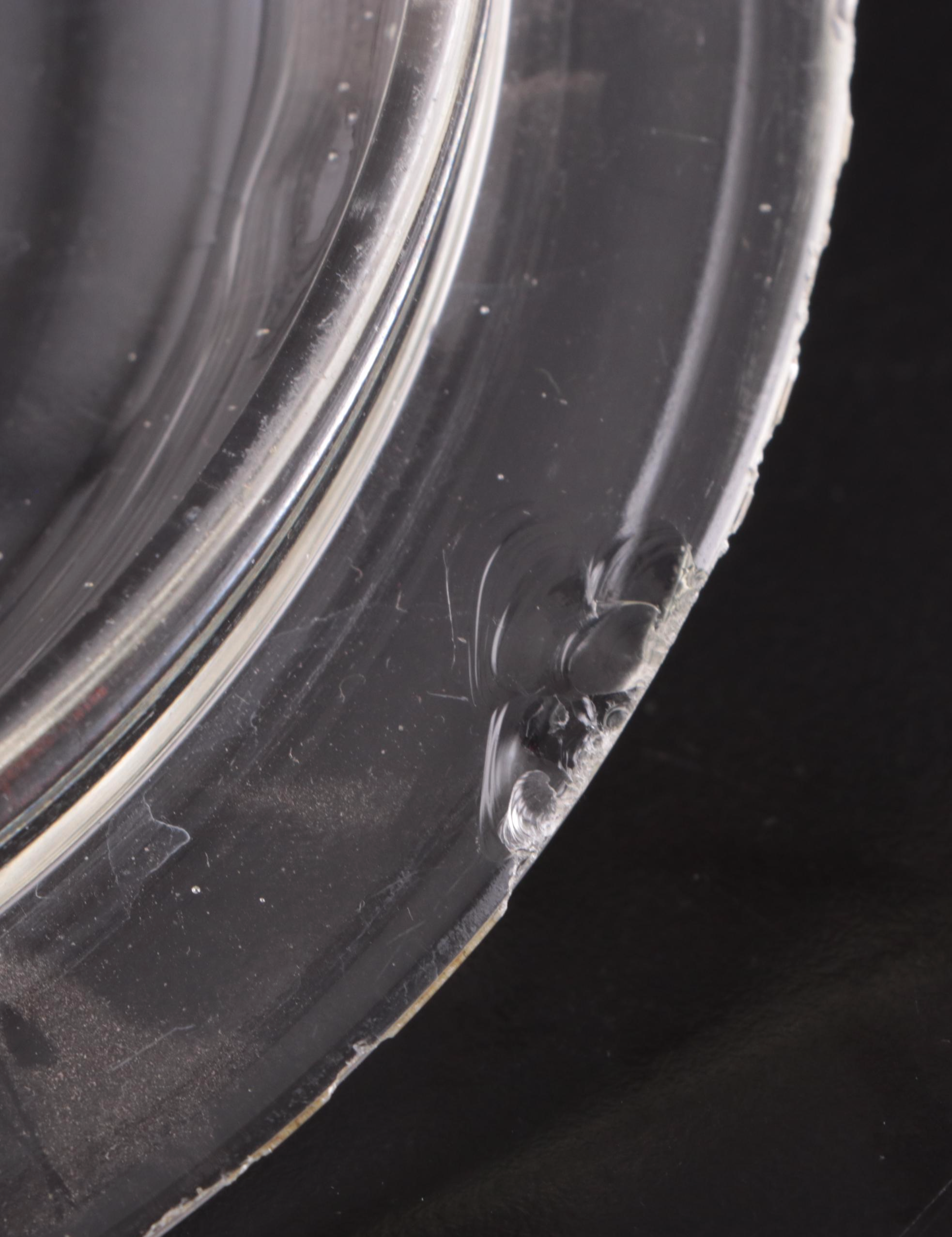 Planters Octagon Shape Glass Pennant Peanuts Lidded Jar