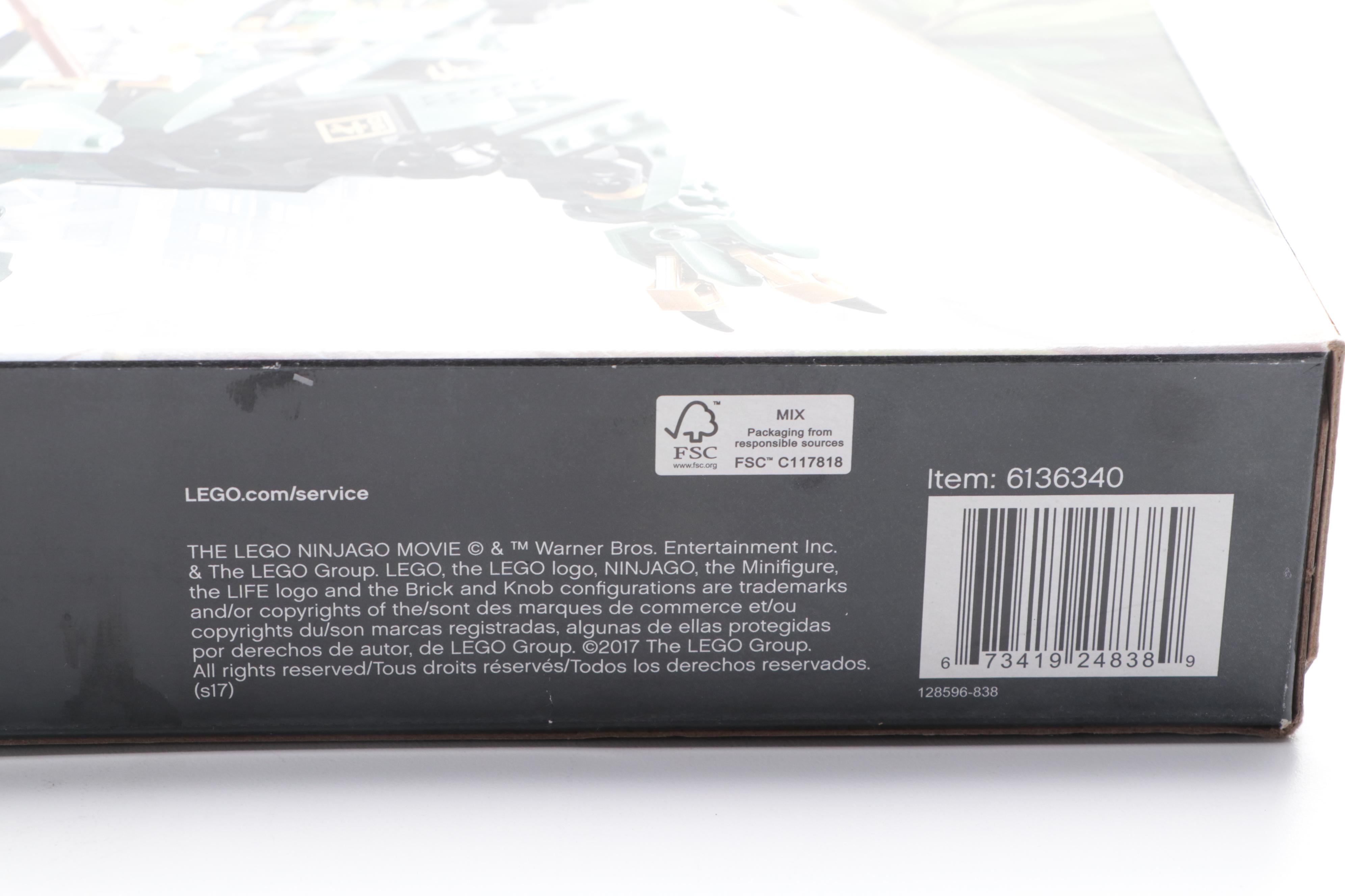 LEGO Ninjago Green Ninja Mech Dragon and LEGO 3 in 1 Fire Dragon Play Sets