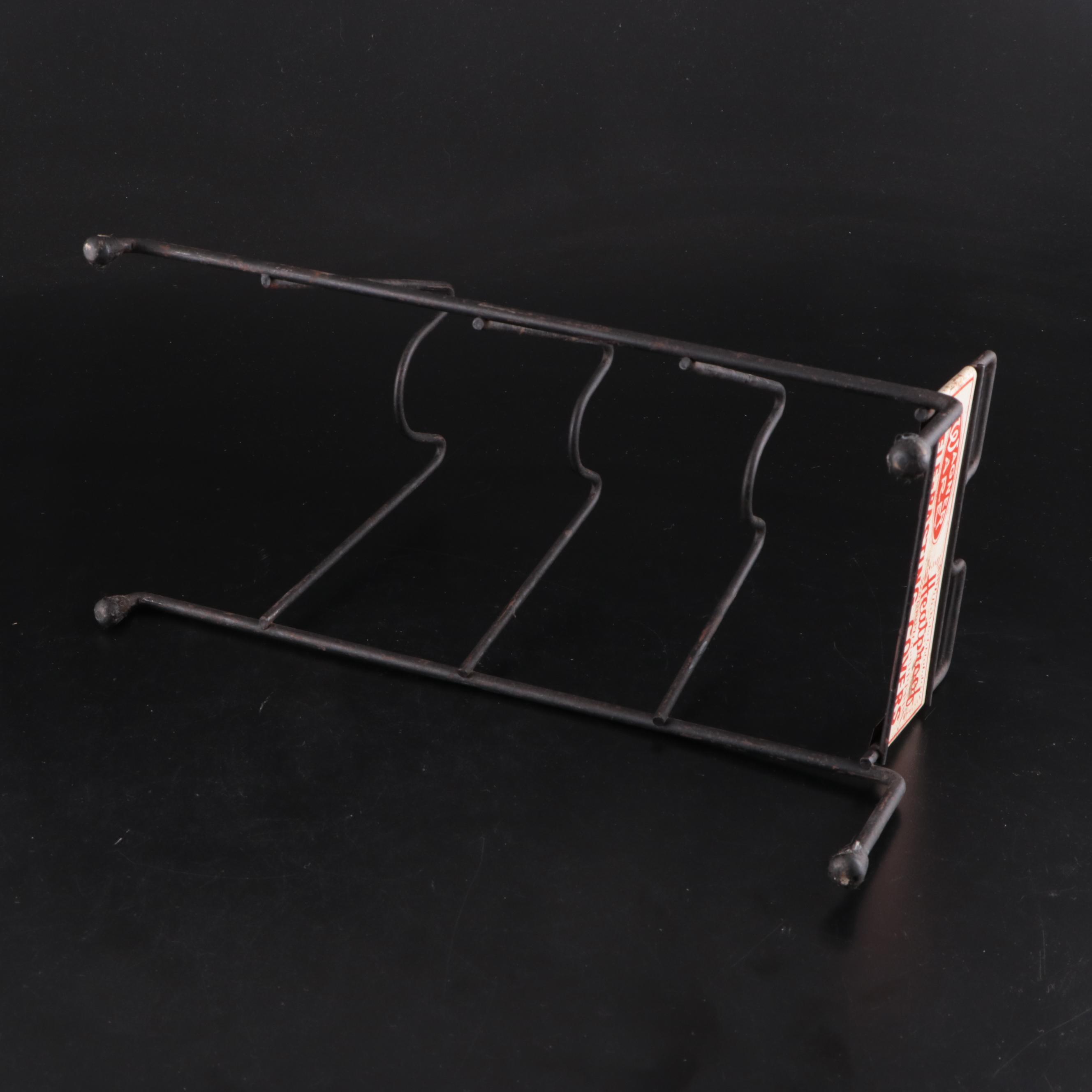 Wagner Ware Glass Pot Lids with Organizer, Mid-20th Century