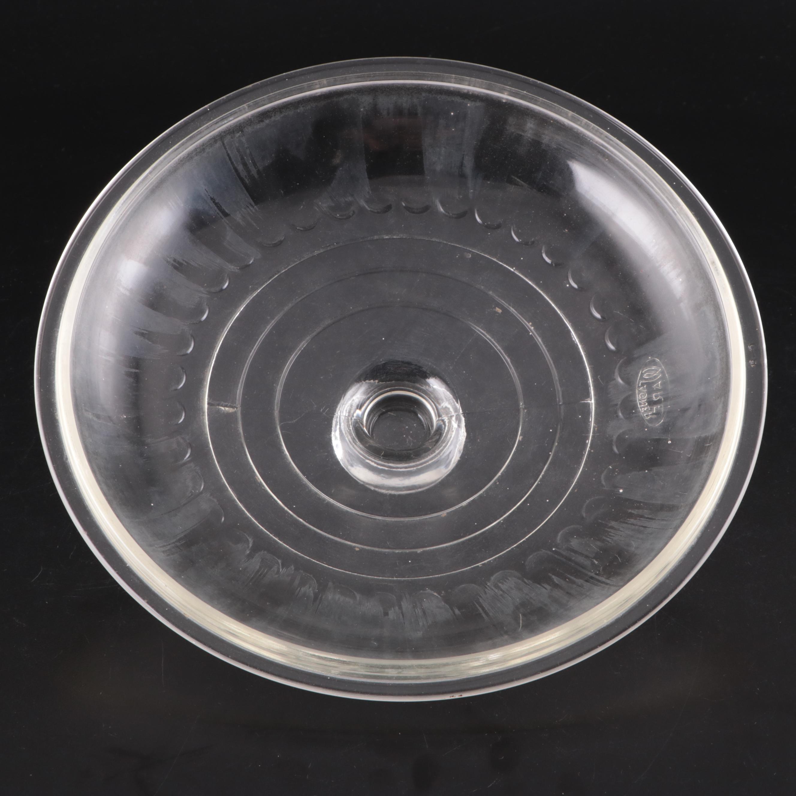 Wagner Ware Glass Pot Lids with Organizer, Mid-20th Century