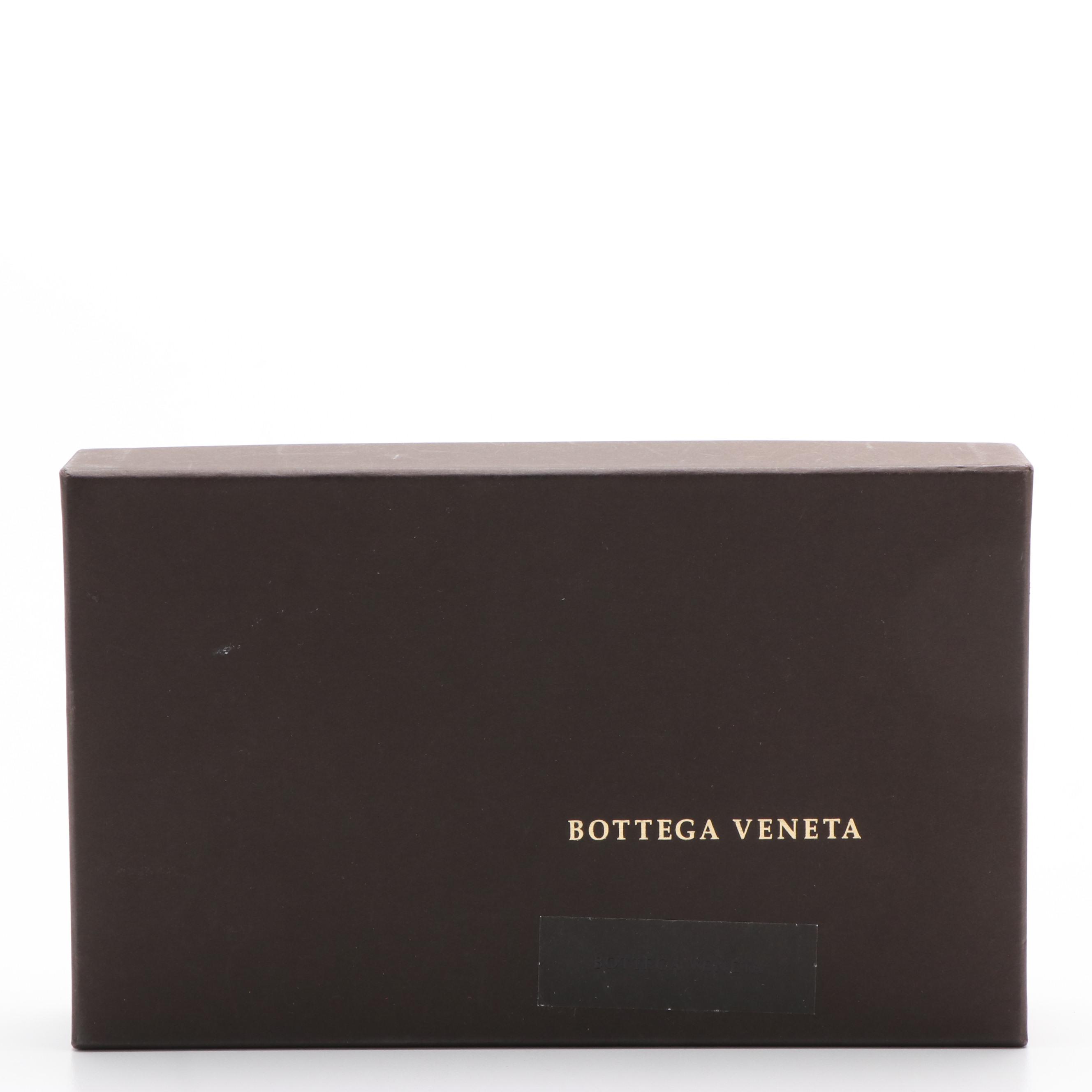 Bottega Veneta Intrecciato Nappa Brown Leather Continental Wallet