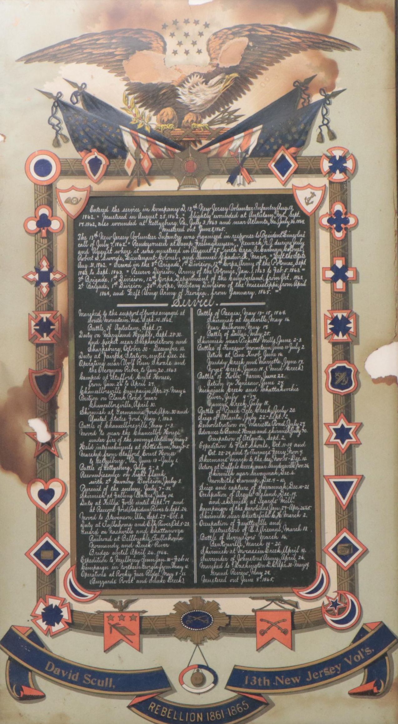 Silver Gelatin Photograph of Group Military Portrait and More