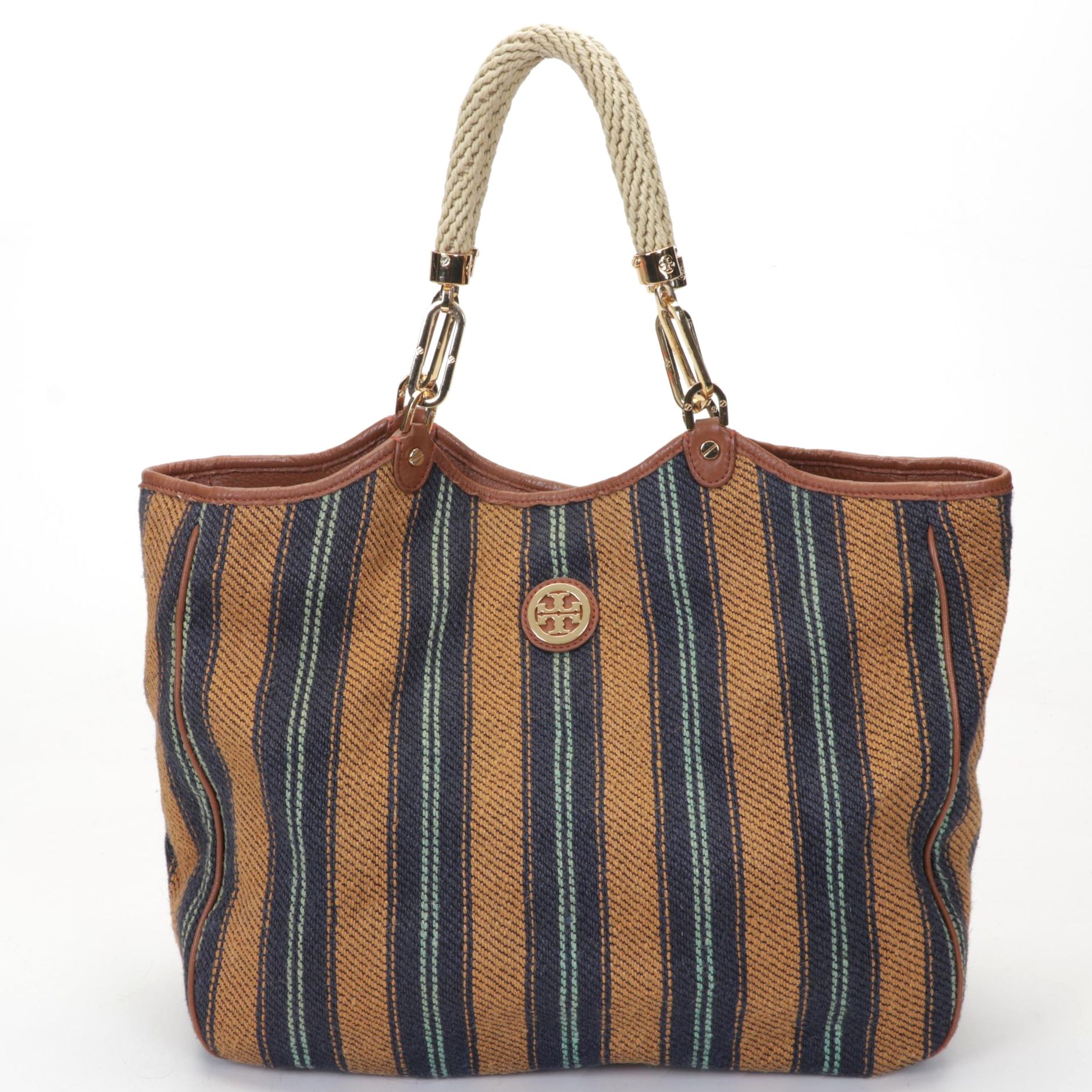 Tori Burch Woven Shoulder Bag