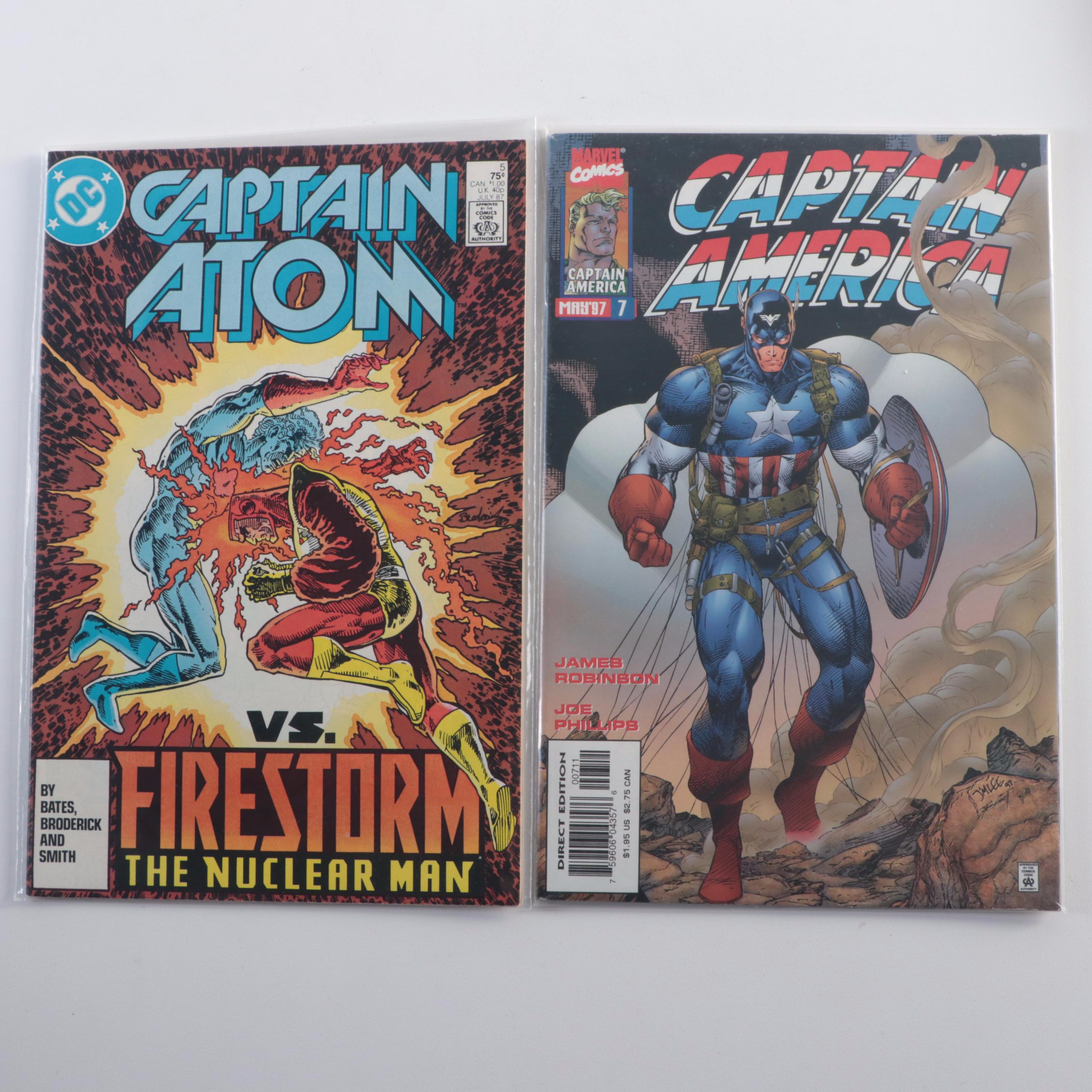 Marvel and DC Comic Books Including "Iron Man" and "Superman"