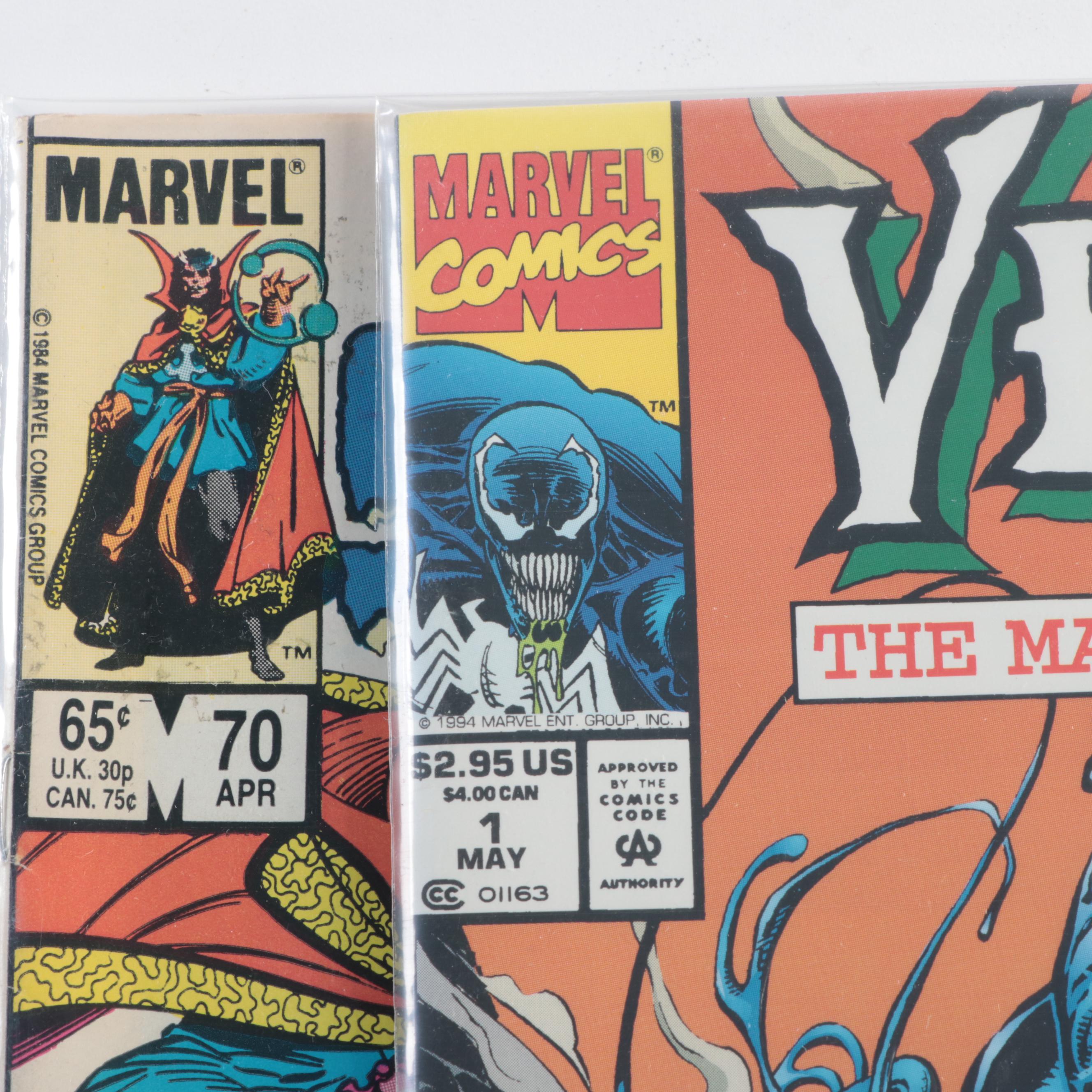 Marvel and DC Comic Books Including "Iron Man" and "Superman"