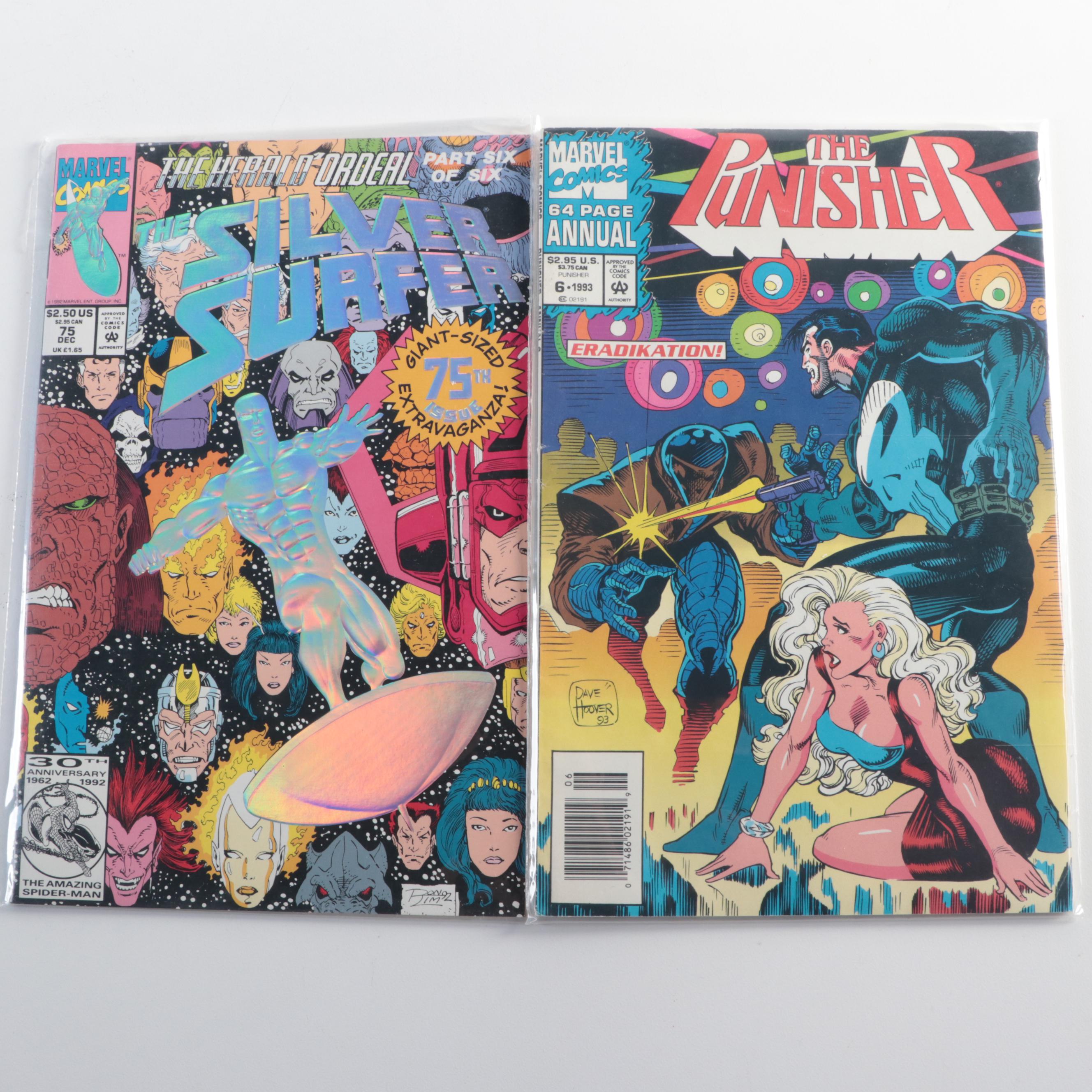 Marvel and DC Comic Books Including "Iron Man" and "Superman"