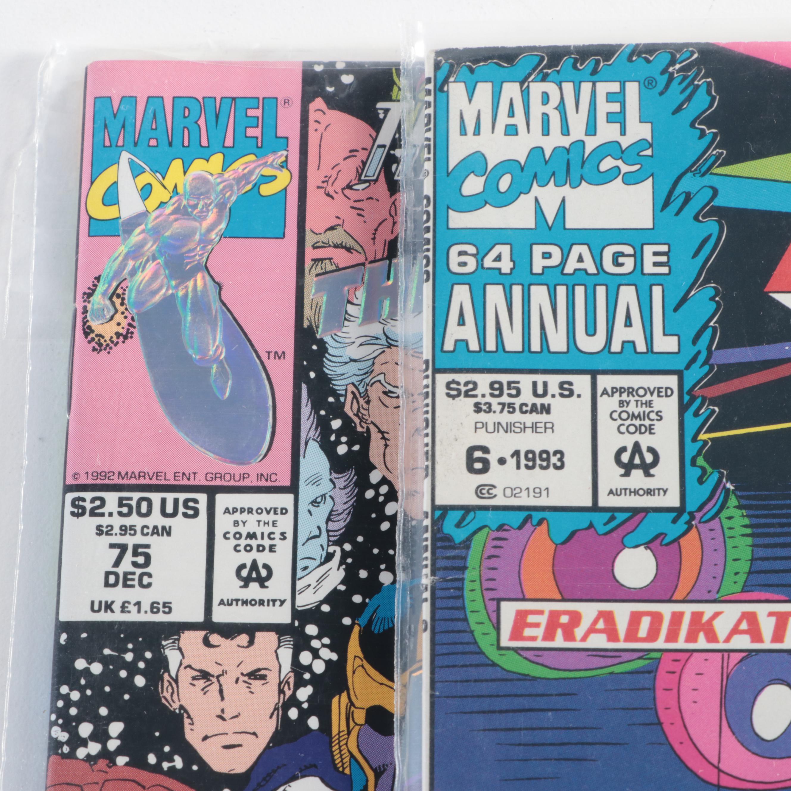 Marvel and DC Comic Books Including "Iron Man" and "Superman"