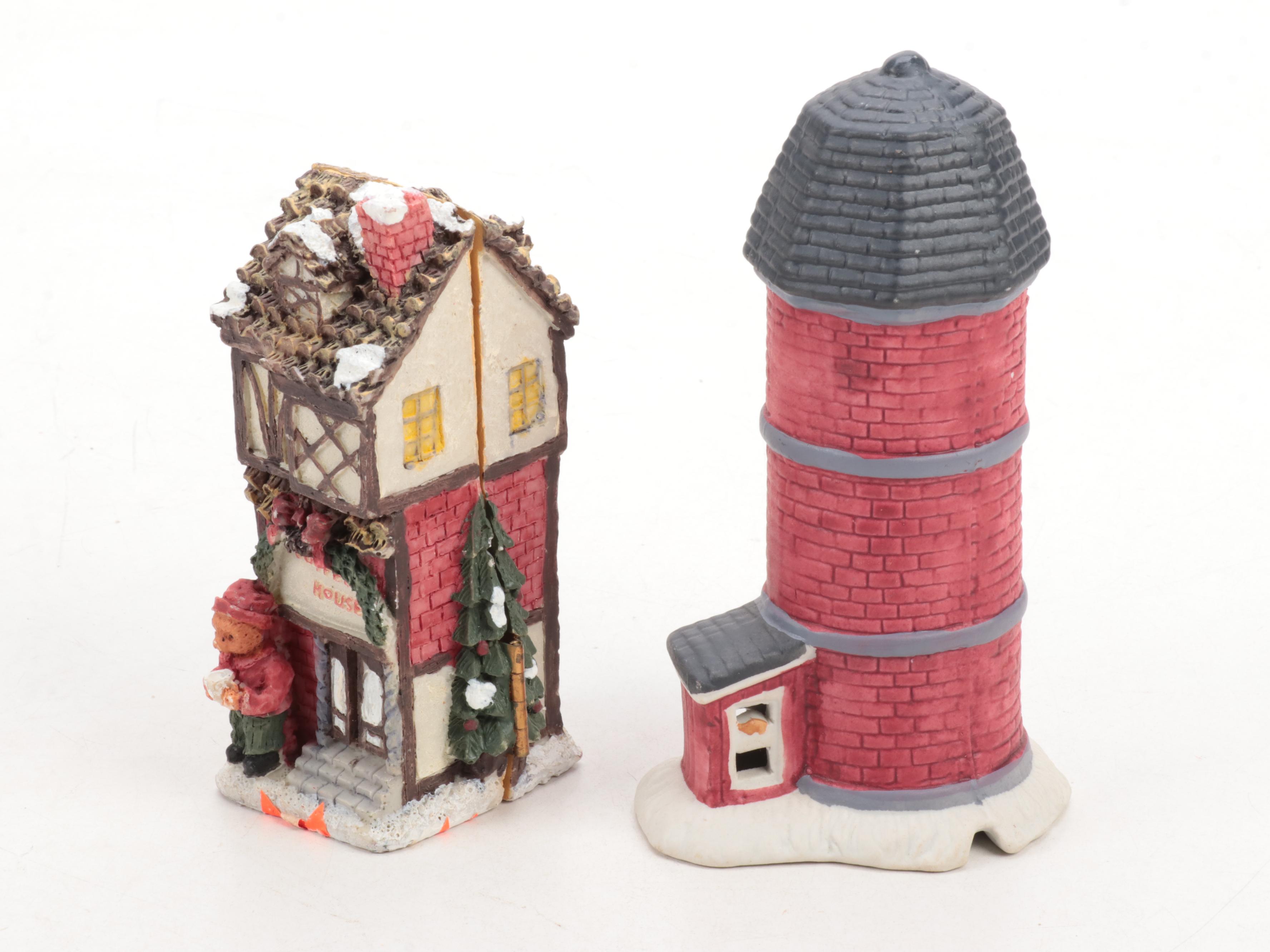 Lionel and American Flyer Transformers with Other Train Accessories and Decor