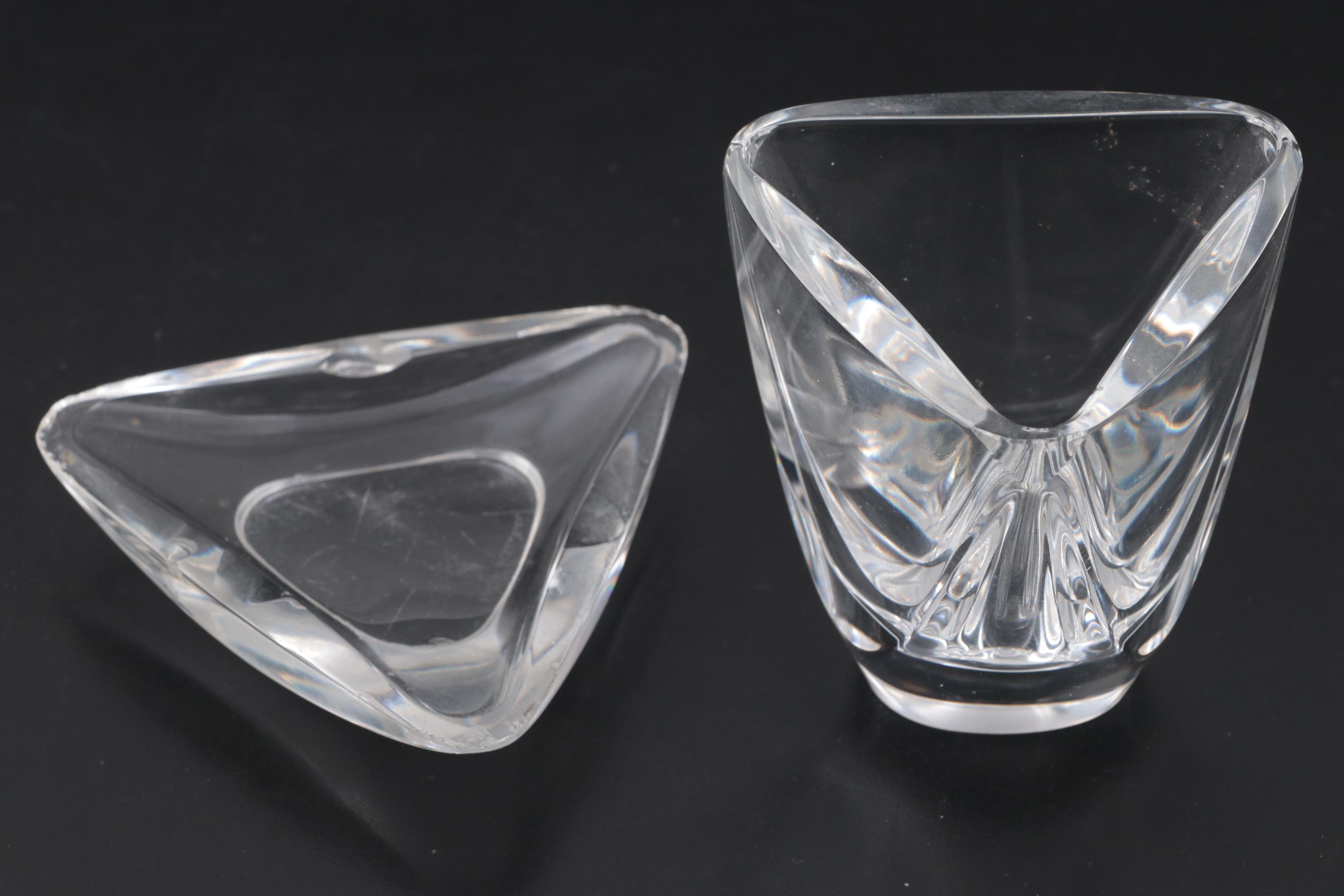 WMF Cormargan Double Condiment Set with Val St. Lambert and Other Tableware