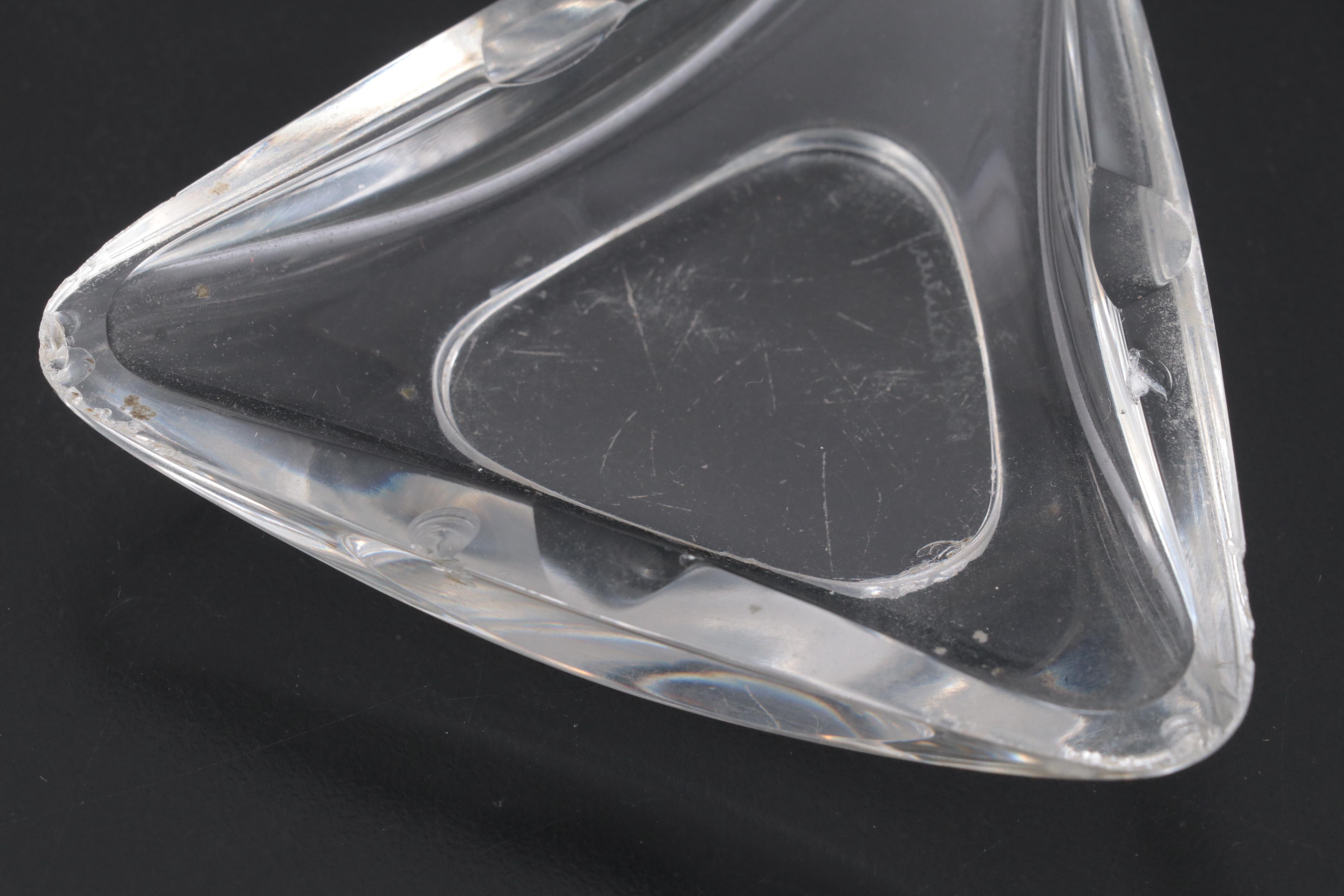 WMF Cormargan Double Condiment Set with Val St. Lambert and Other Tableware