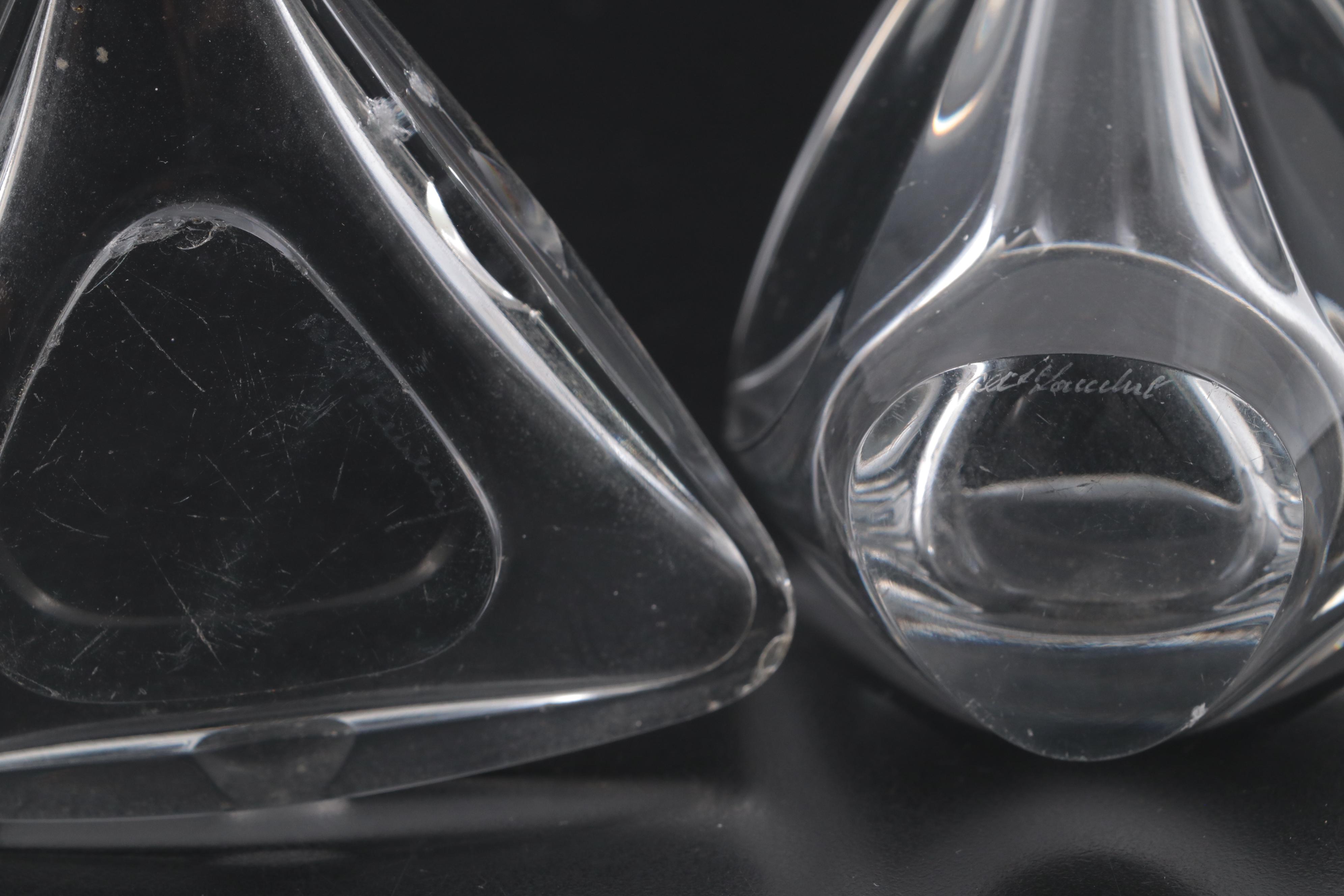 WMF Cormargan Double Condiment Set with Val St. Lambert and Other Tableware