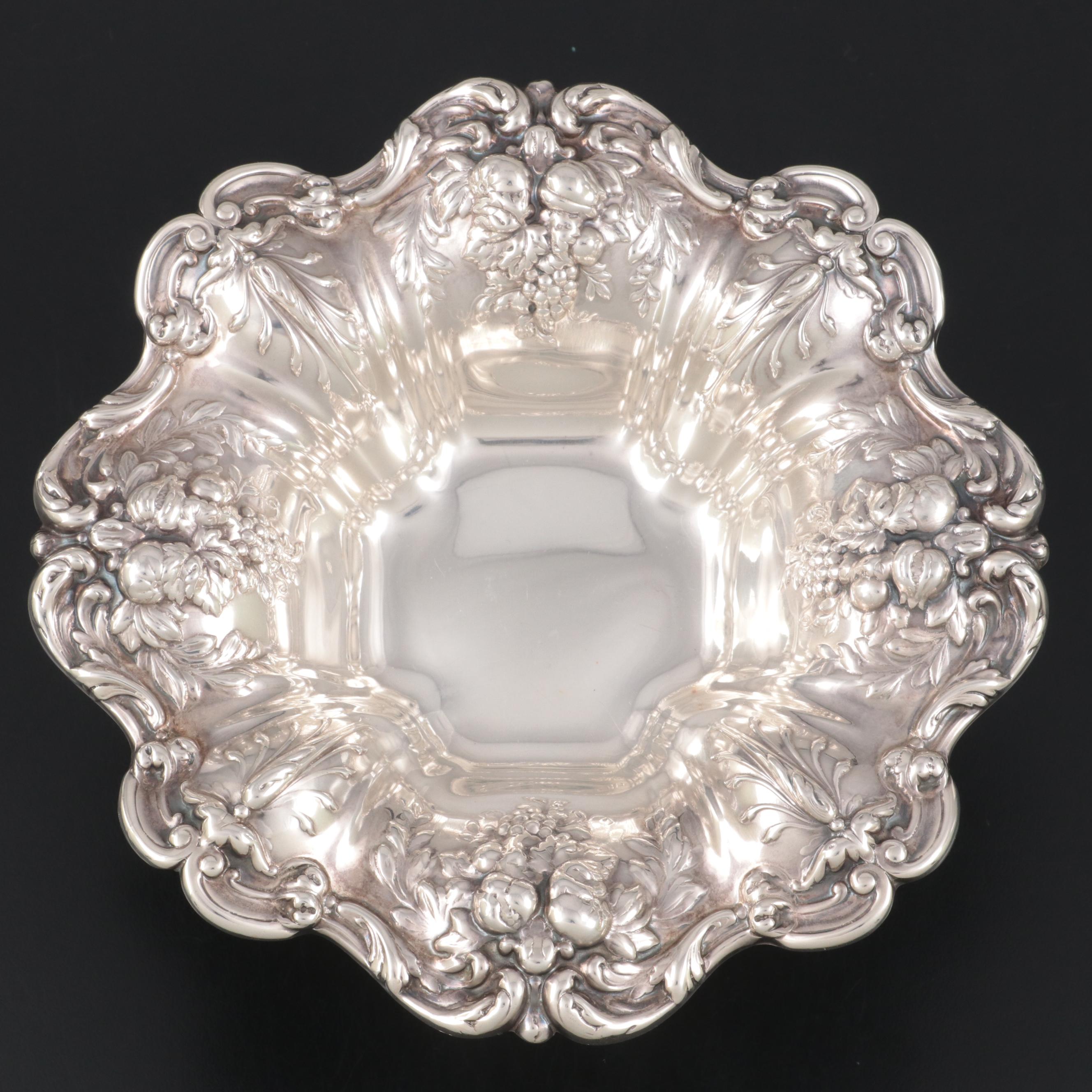 Reed & Barton "Francis I" Sterling Silver Compote, Mid to Late 20th Century