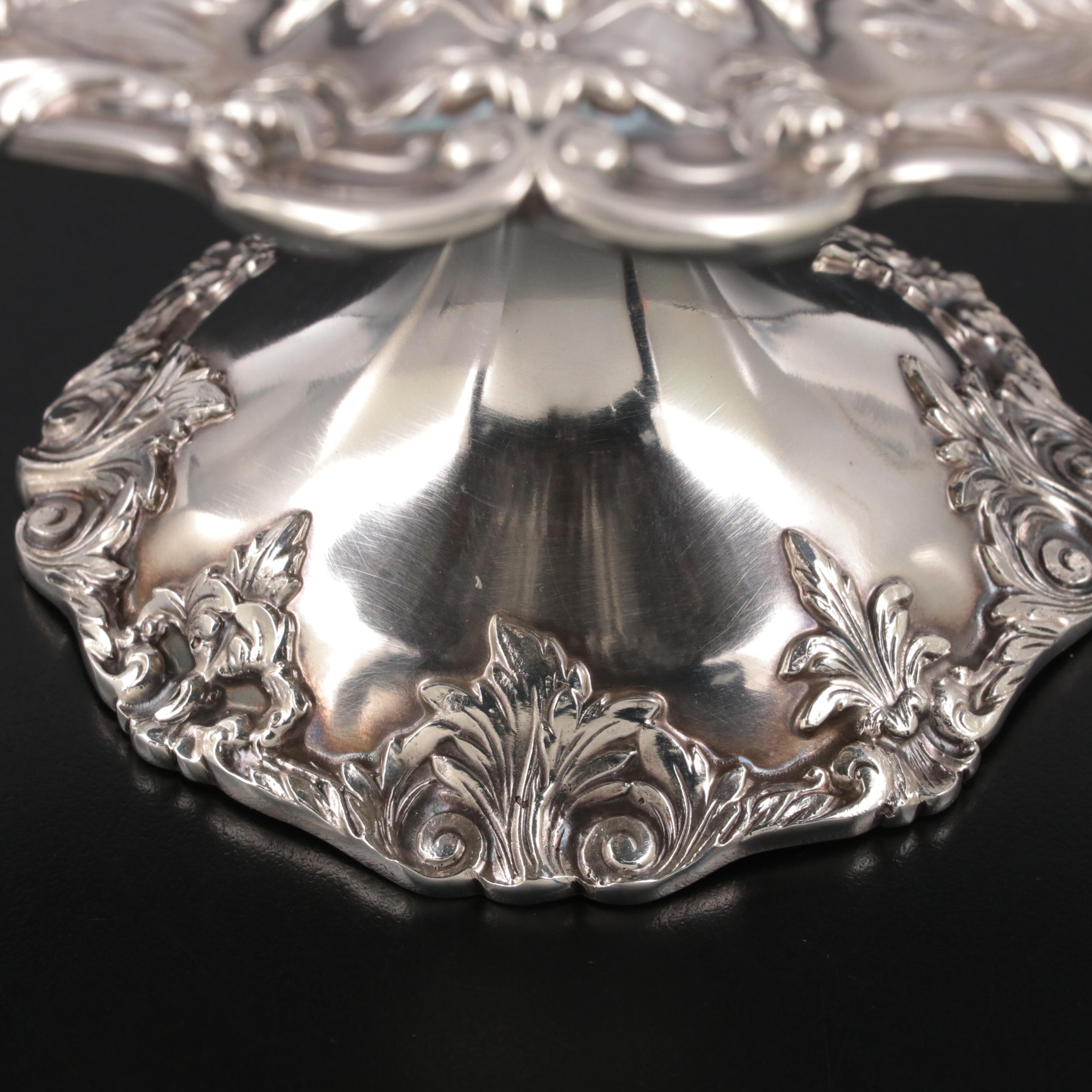 Reed & Barton "Francis I" Sterling Silver Compote, Mid to Late 20th Century