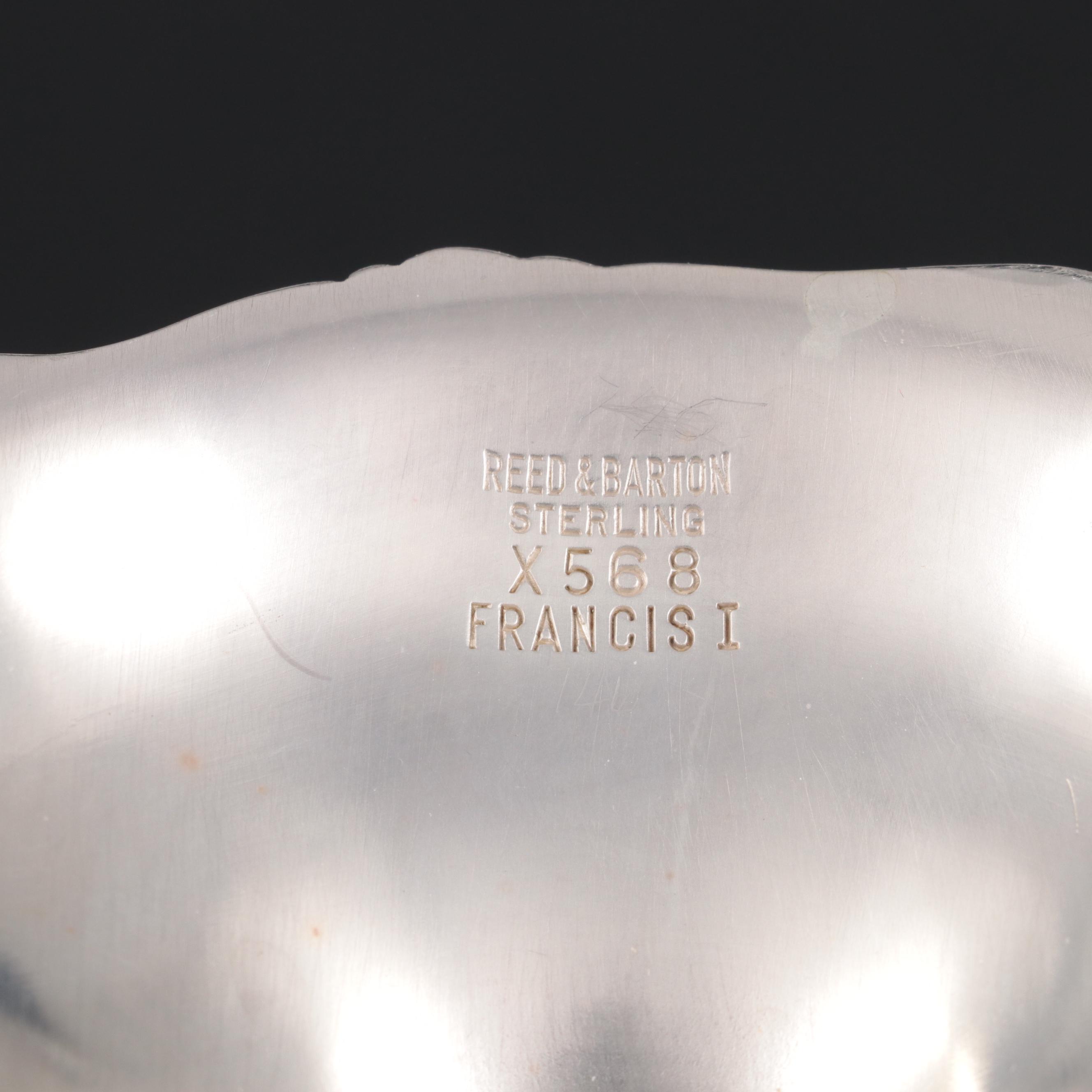 Reed & Barton "Francis I" Sterling Silver Compote, Mid to Late 20th Century