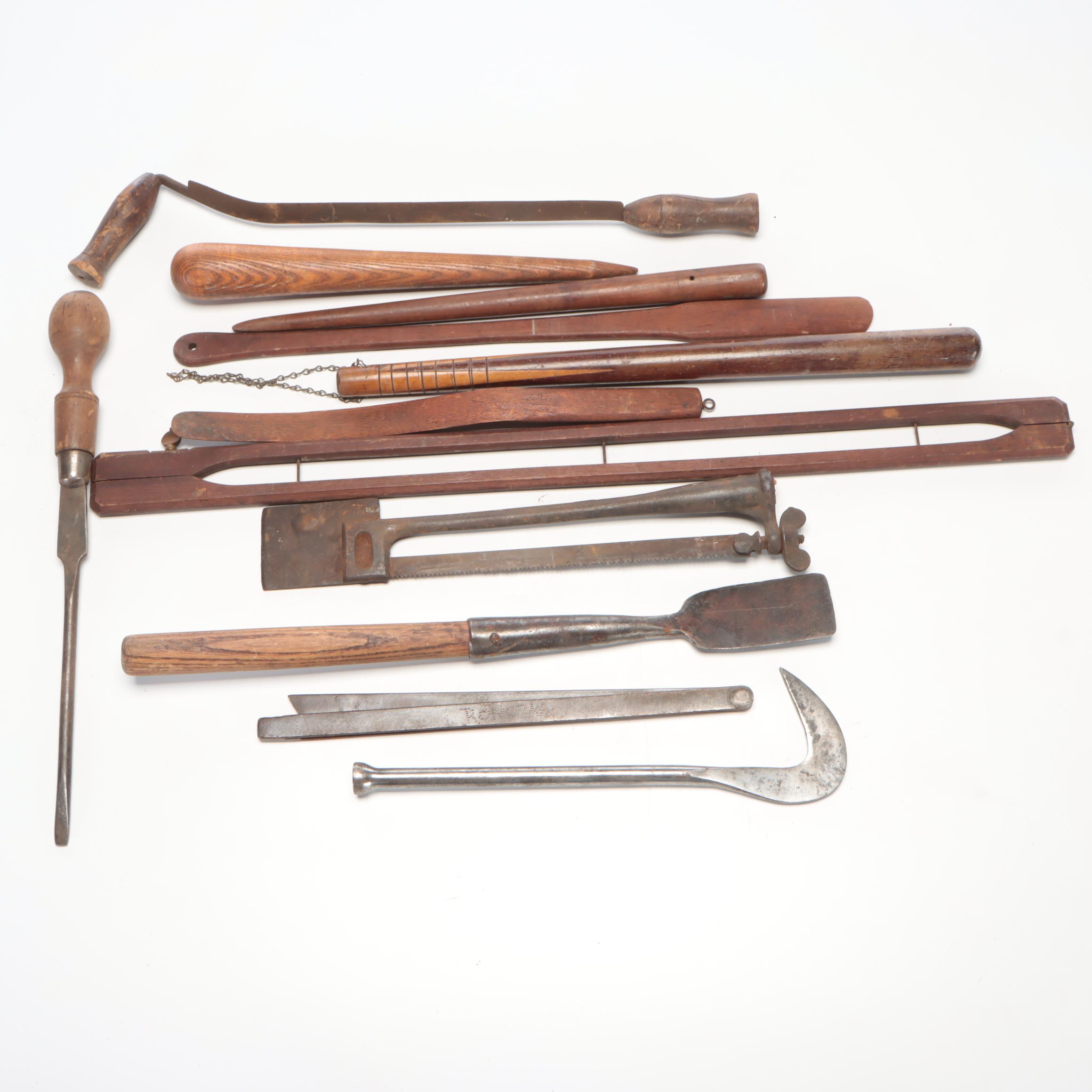 Carpenter's Woodworking Hand Tools