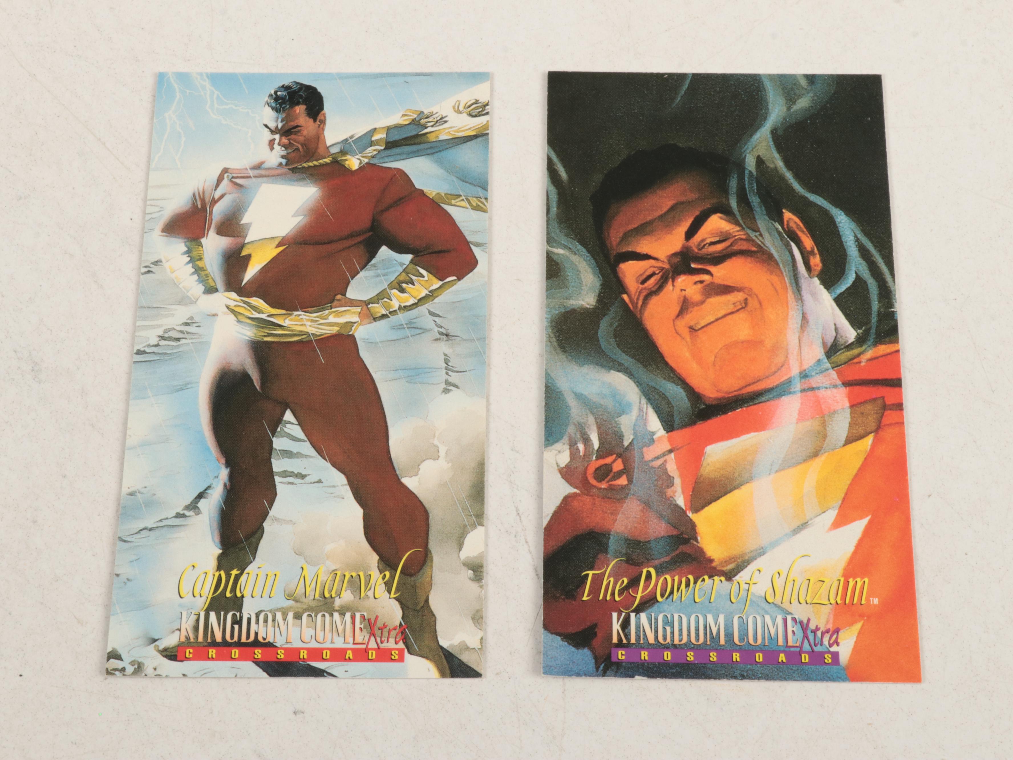 Modern Age DC's Kingdom Come Four-Book Set With Marvels Graphic Novels