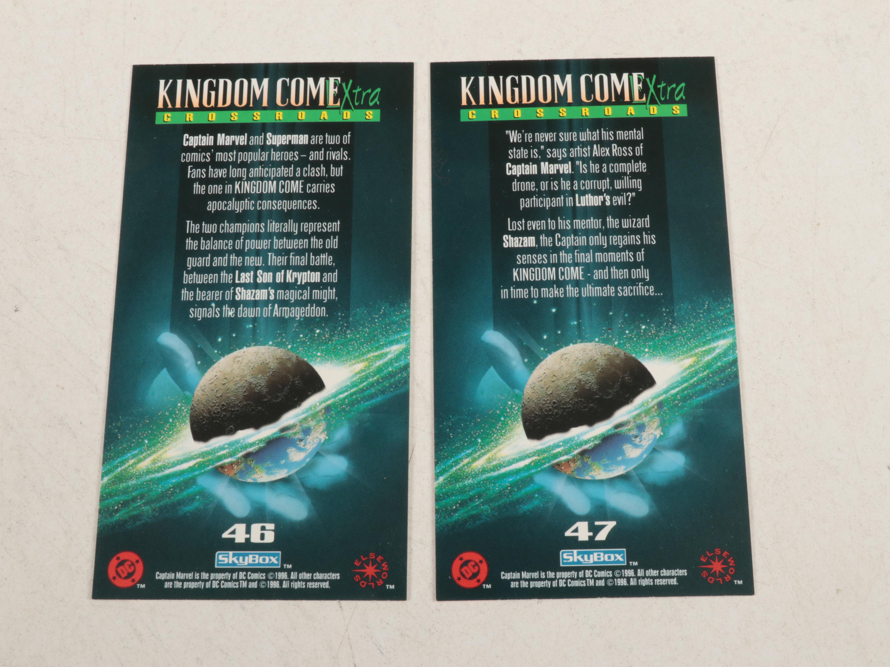 Modern Age DC's Kingdom Come Four-Book Set With Marvels Graphic Novels