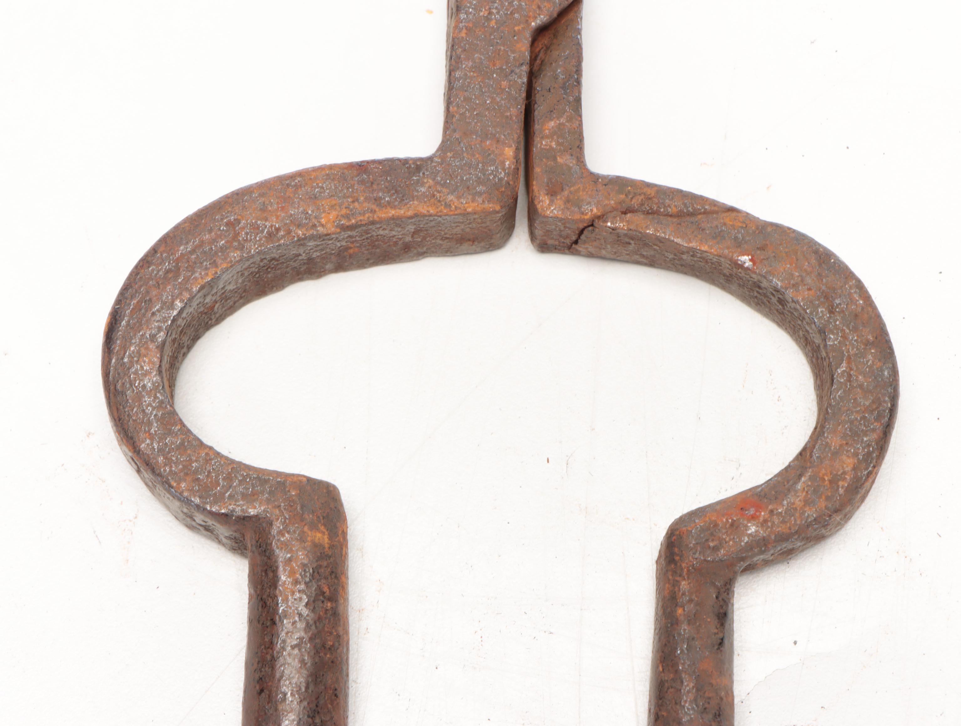 Blacksmith Hand-Forged Metal Tools, Antique