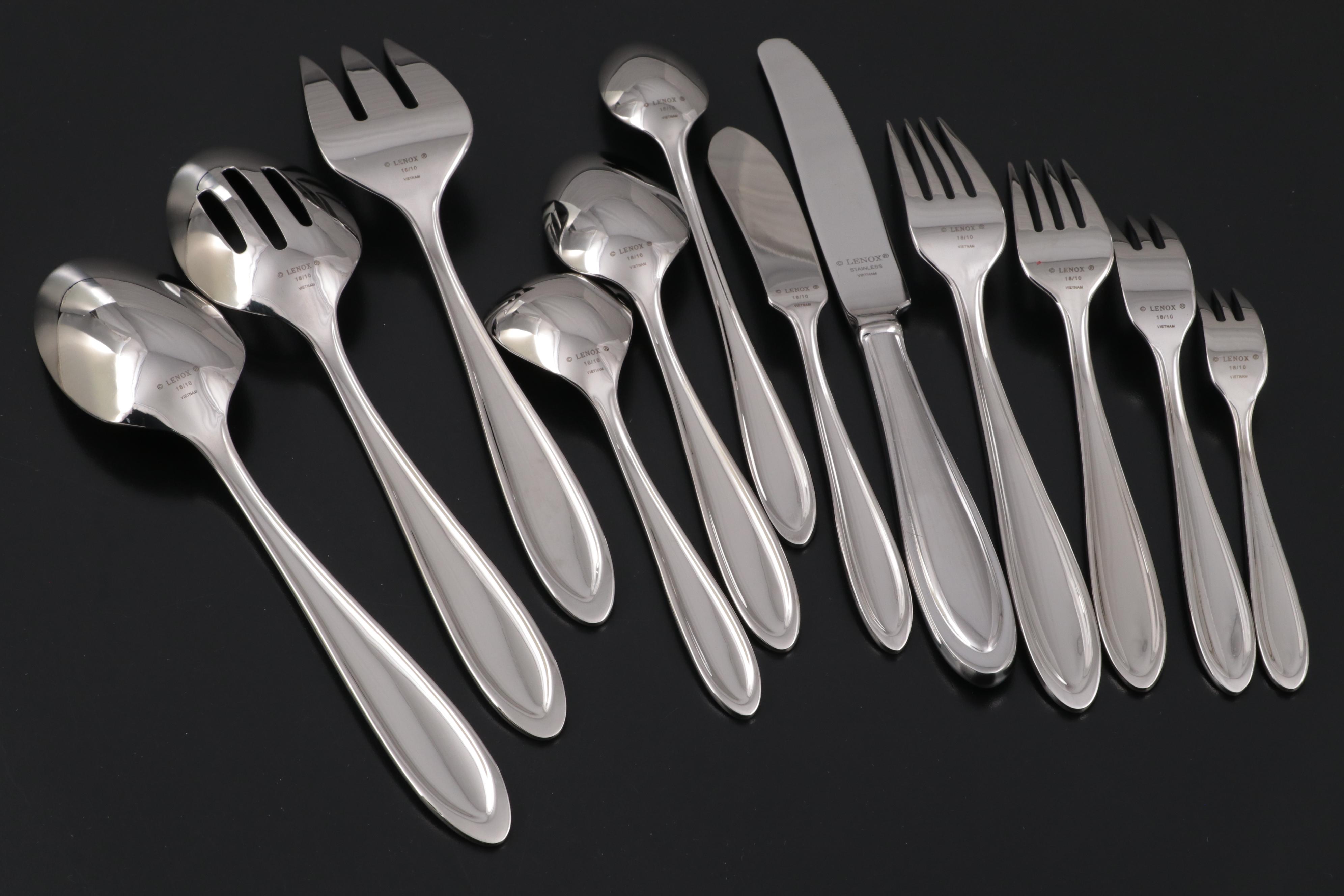 Lenox "Hayden" Stainless Flatware, 21st Century Everything But The House