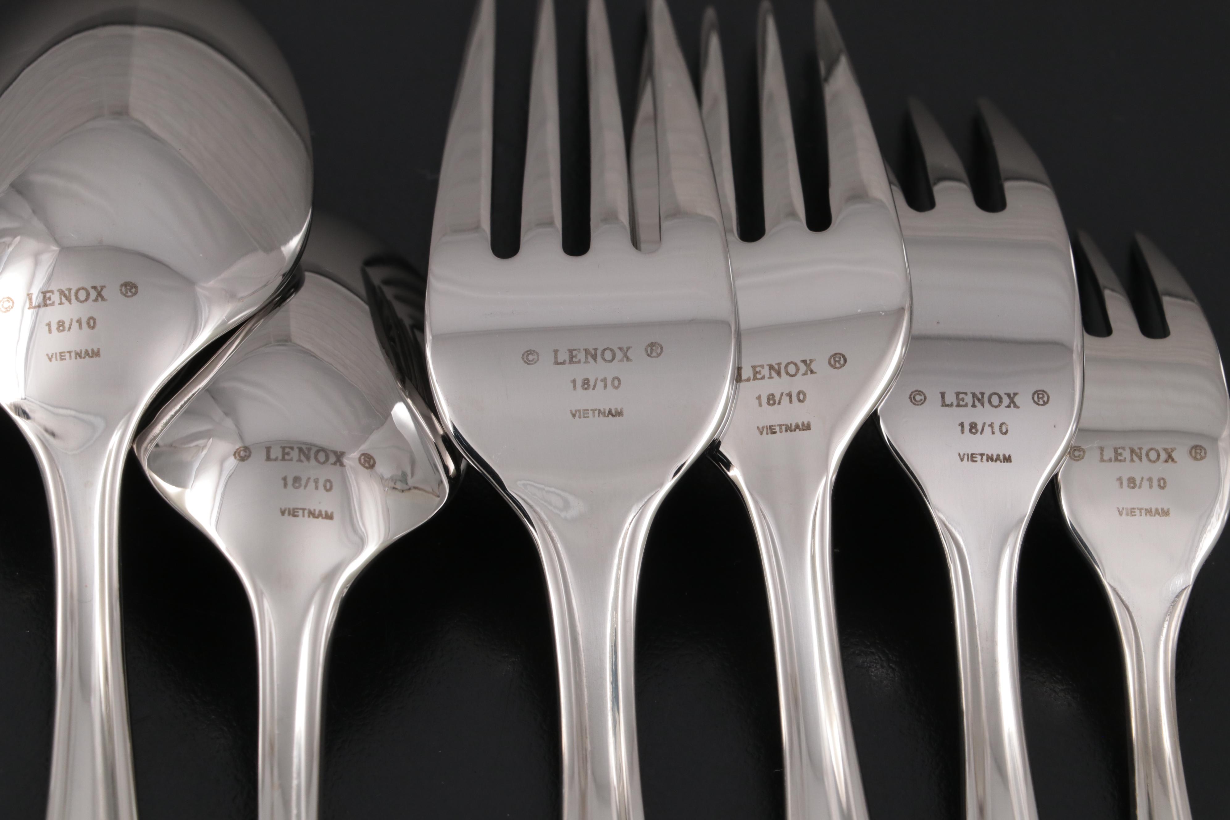 Lenox "Hayden" Stainless Flatware, 21st Century Everything But The House