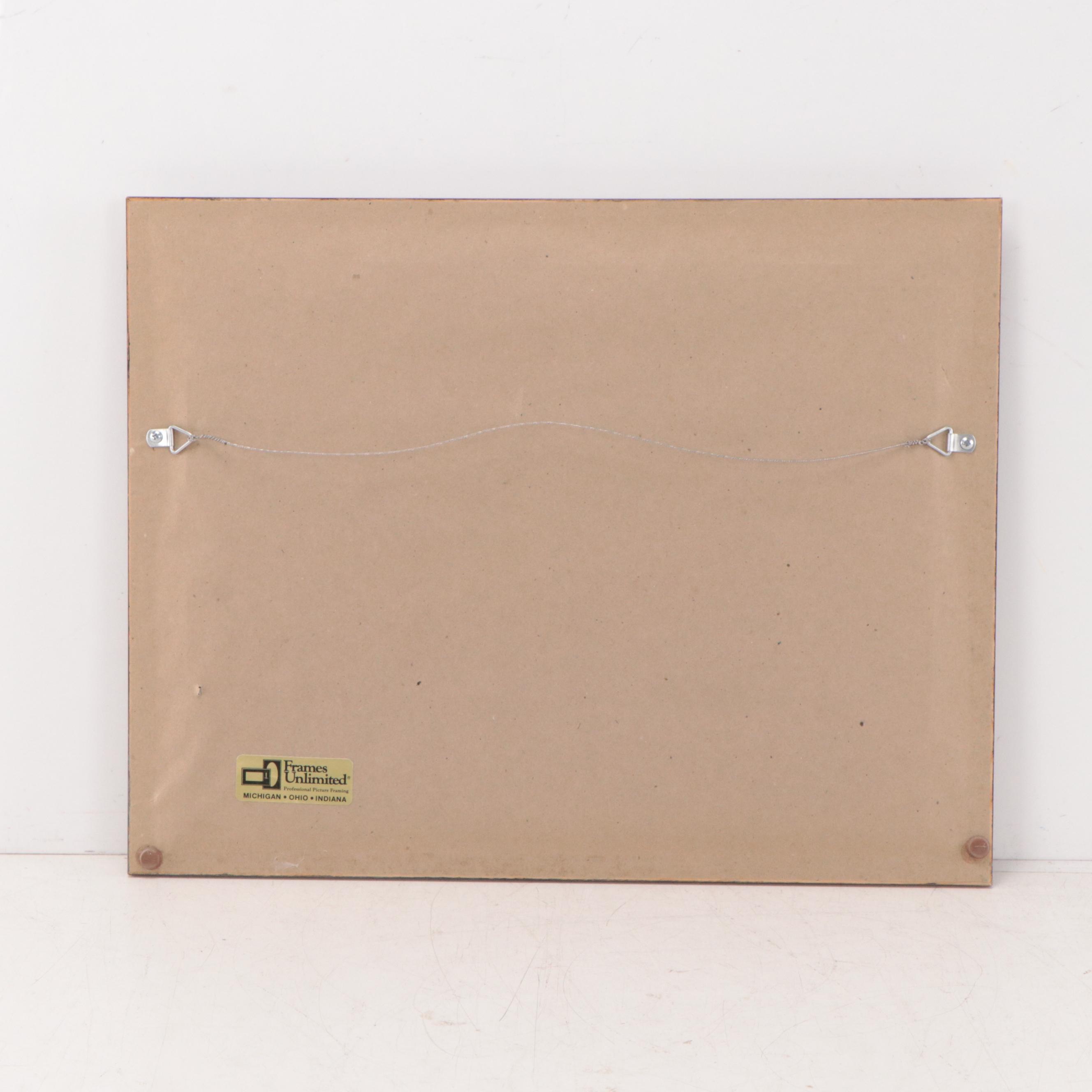 Steve French Still Life Watercolor Painting "Summer Wildflowers"