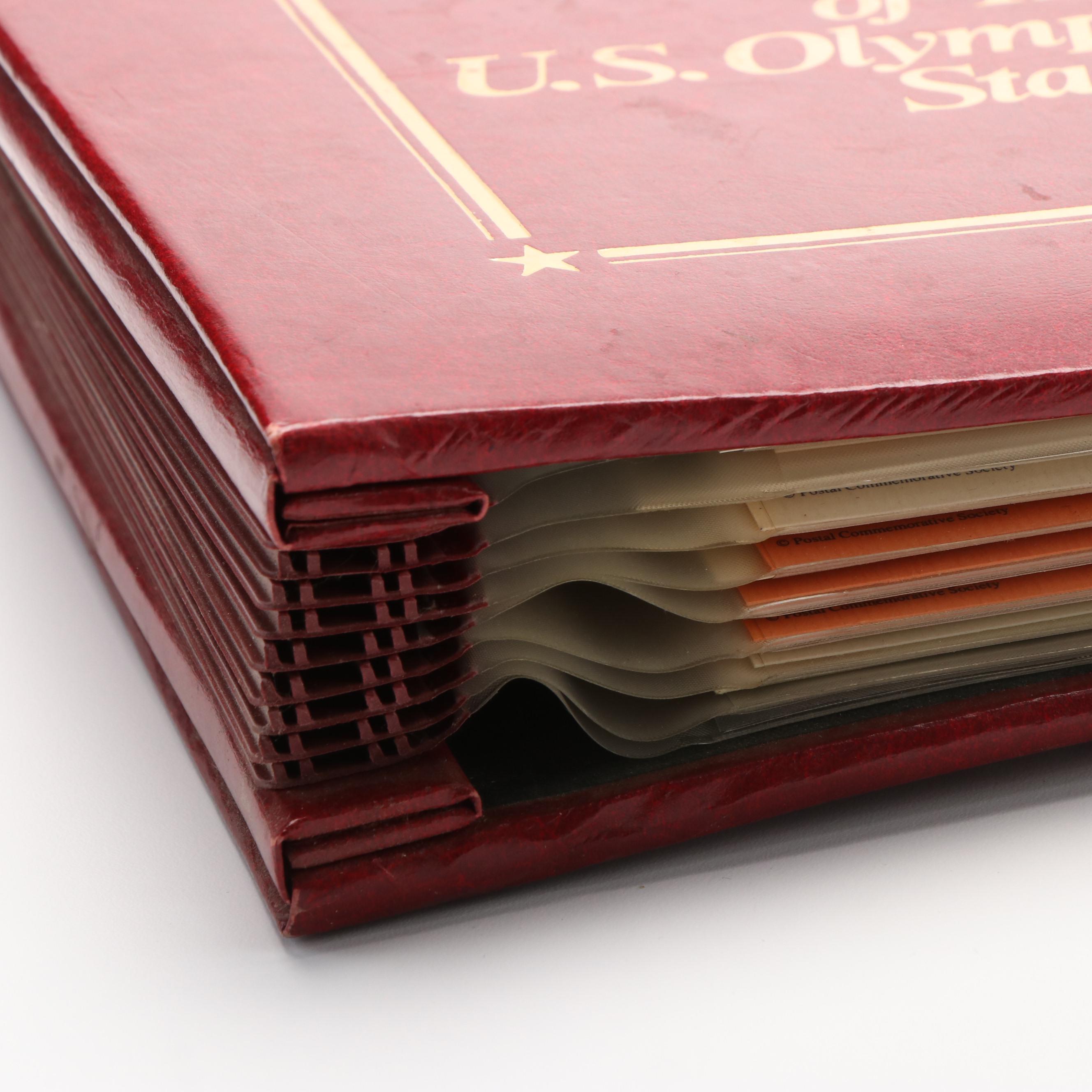 Collection of Twelve Golden Replicas of United States Stamps on First Day Covers