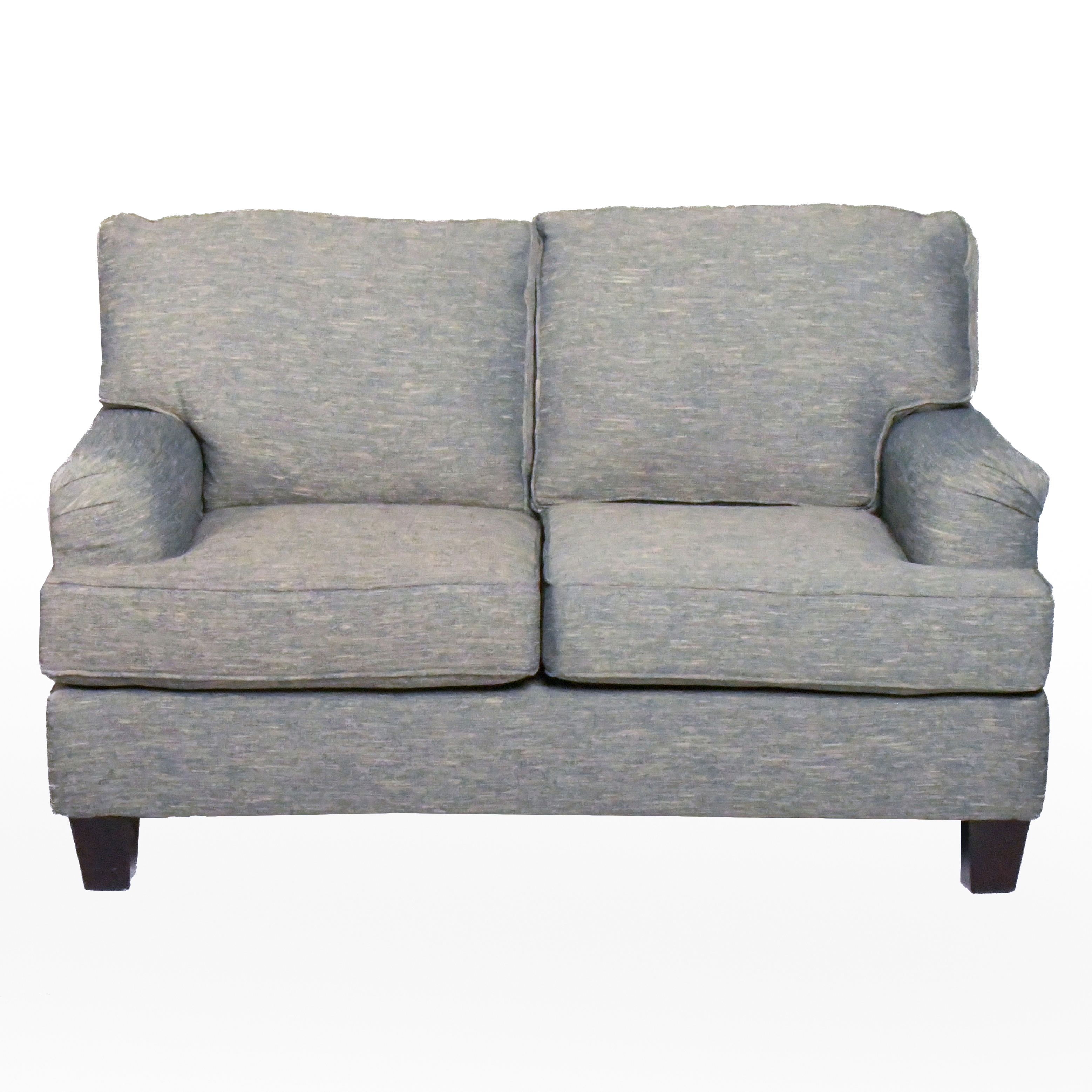 Contemporary Style Brindle Pattern Loveseat