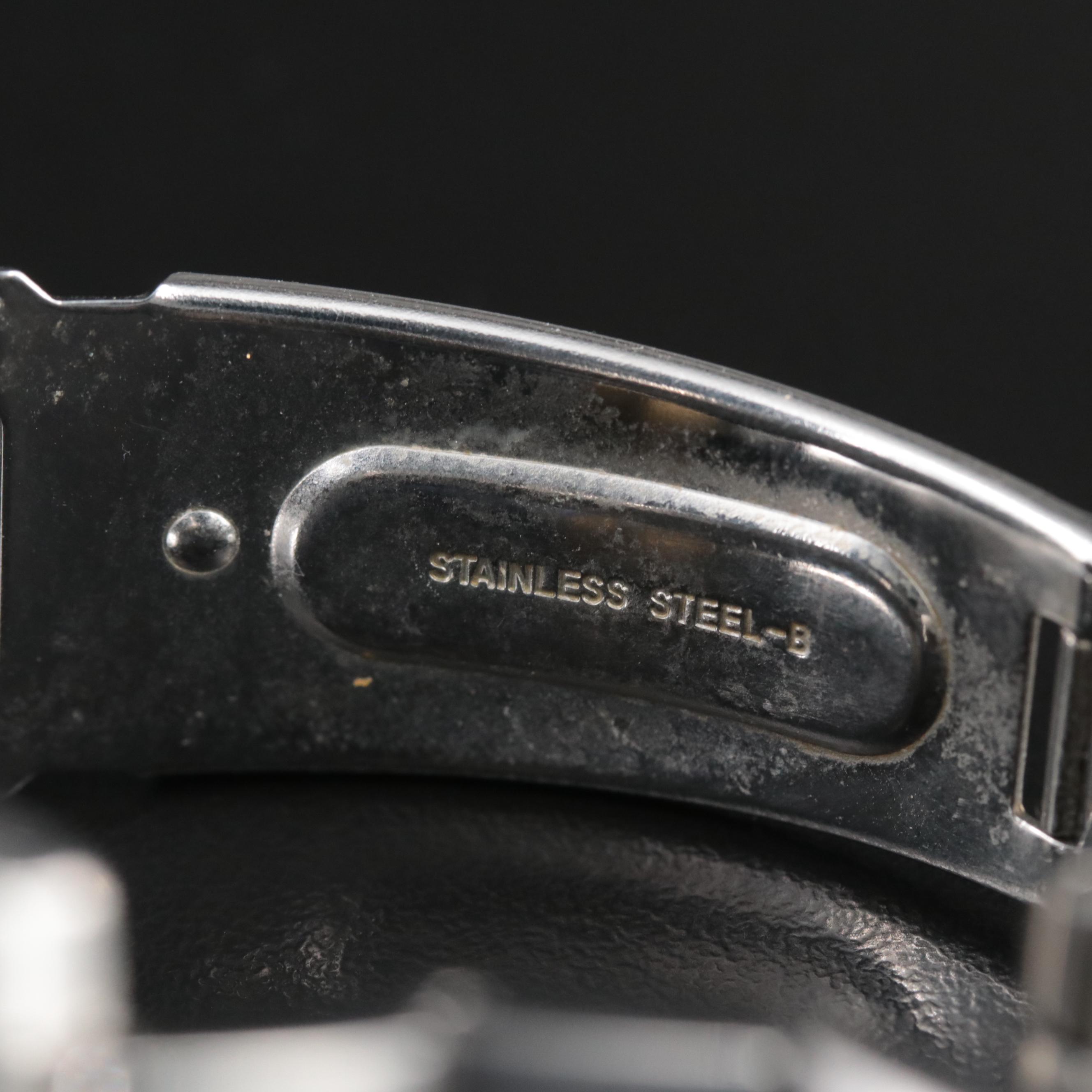 Seiko Gray Dial Classic Chronograph Quartz Watch