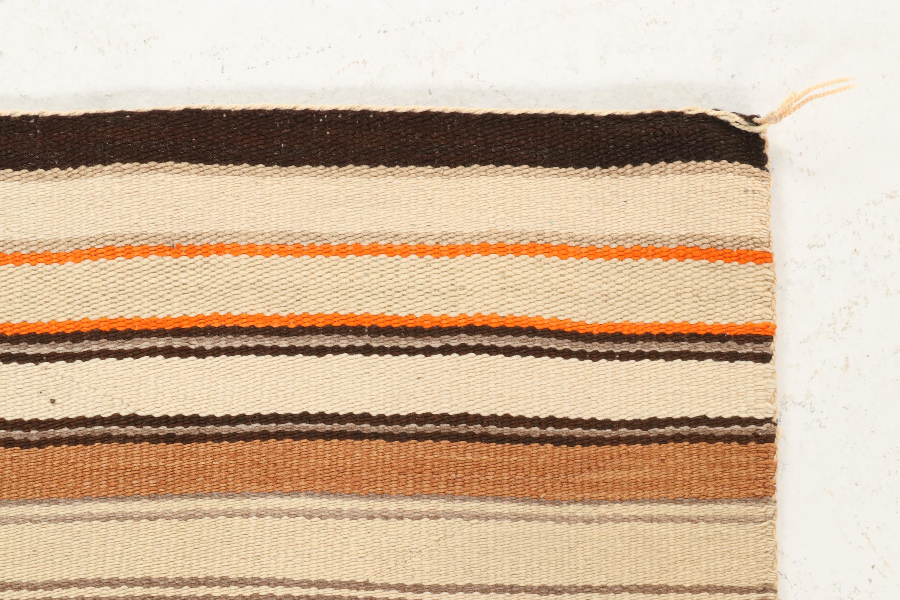 2'2 x 3'10 Handwoven Navajo Chinle Style Saddle Blanket