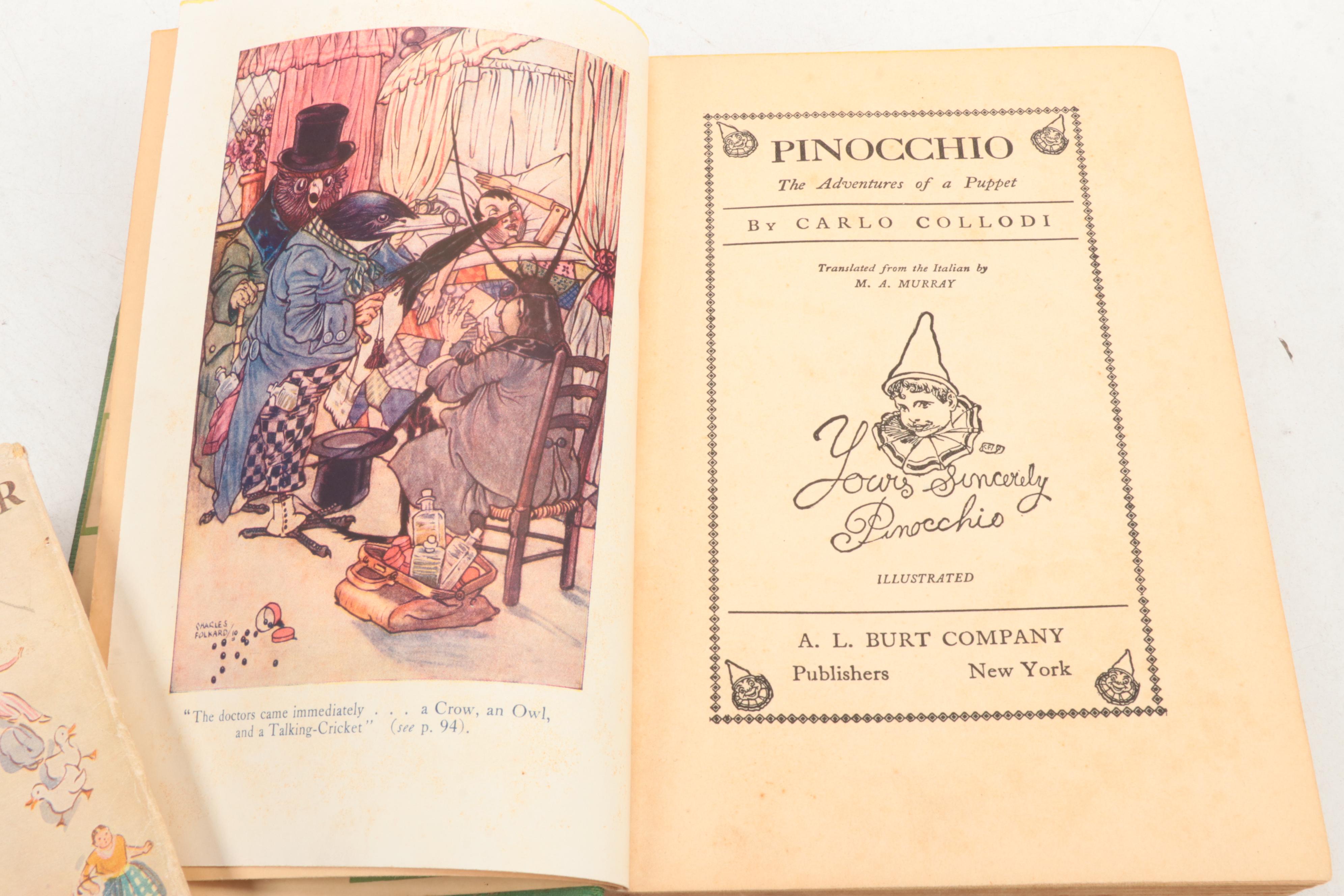 "Pinocchio: The Adventures of a Puppet" by Carlo Collodi and More Books