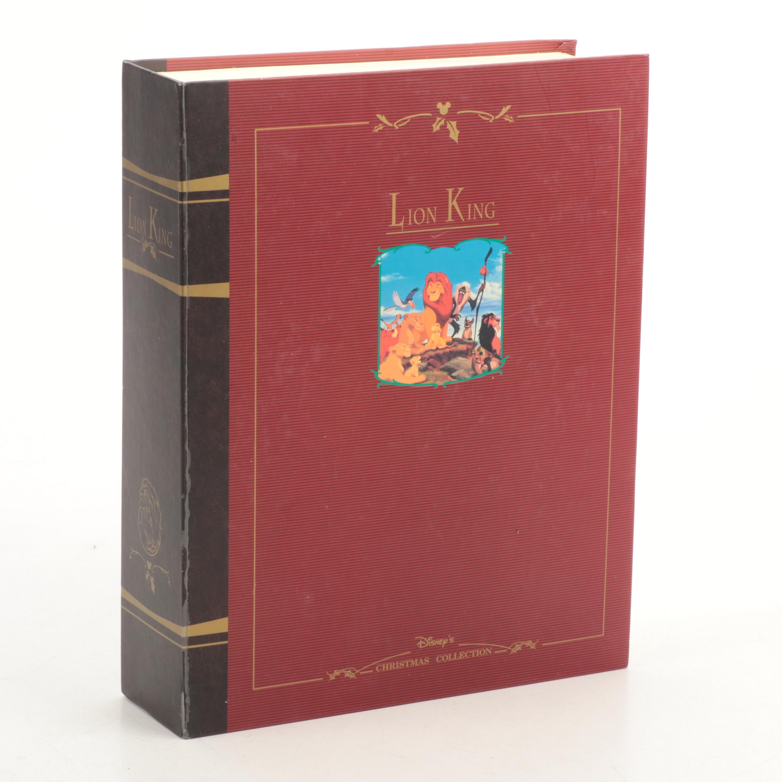 Disney Christmas Collection "Jungle Book" and "Lion King" Resin Ornaments