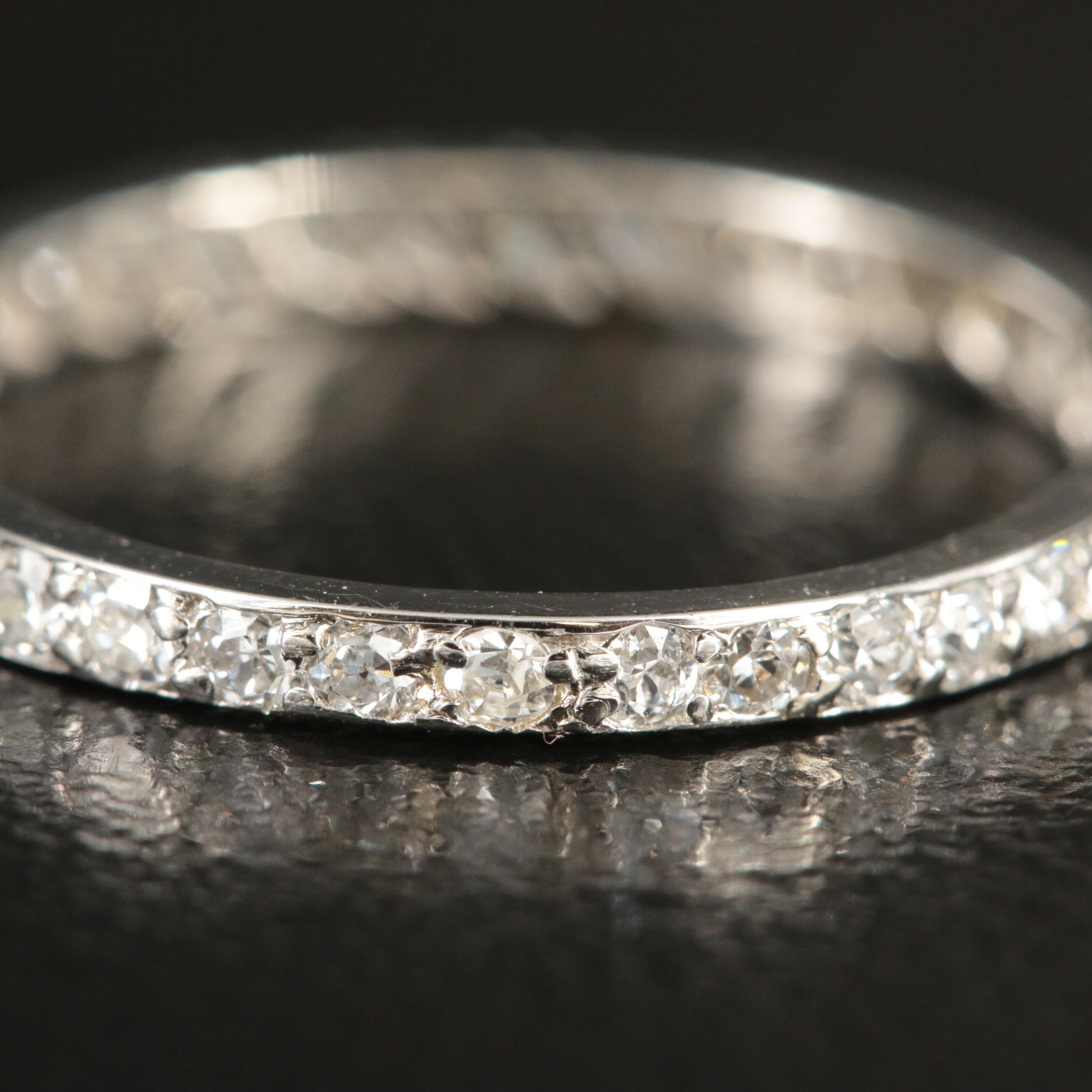 Tiffany & Co. Platinum 0.51 CTW Diamond Eternity Band
