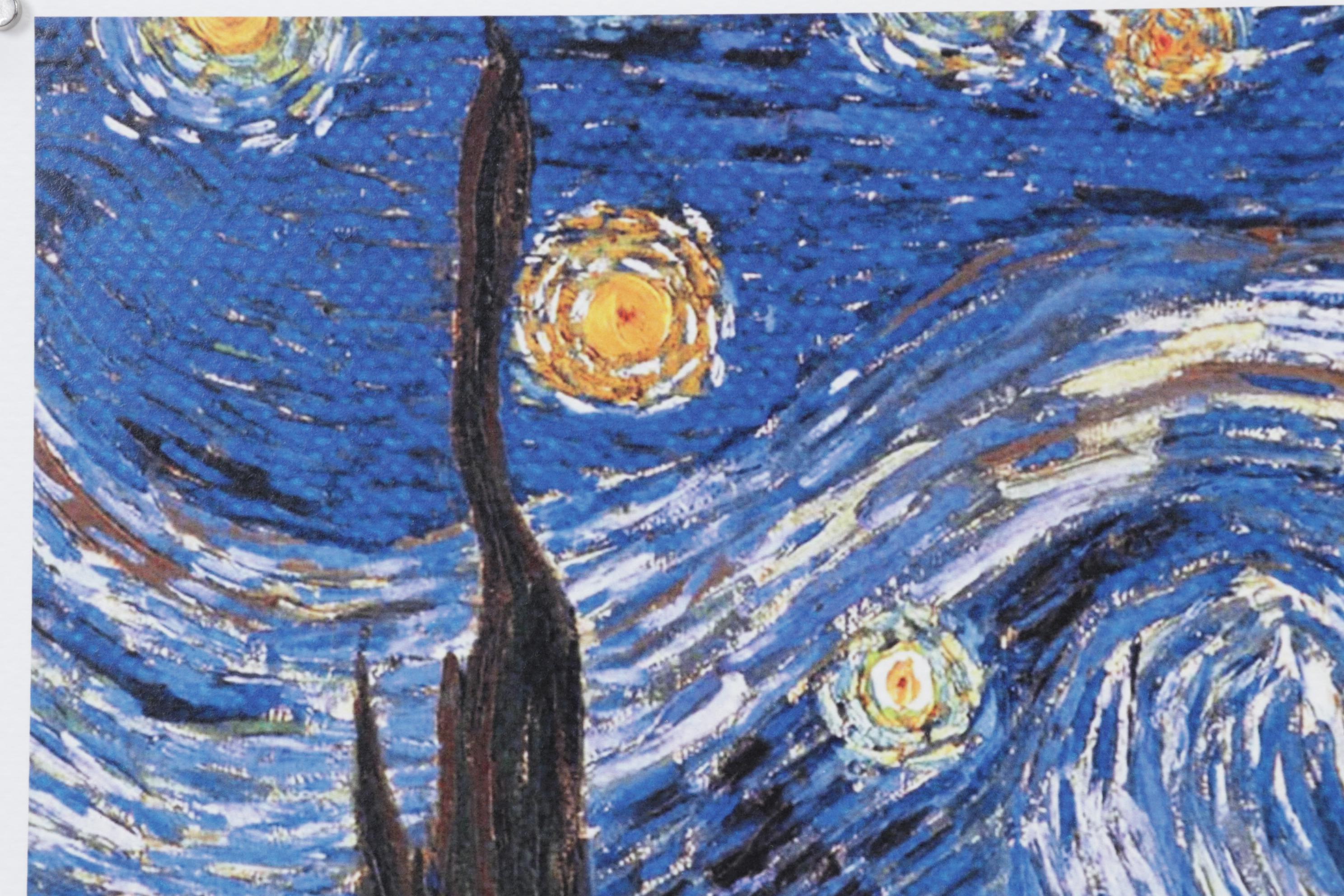 Death NYC Pop Art Graphic Print Featuring Snoopy x Van Gogh, 2023