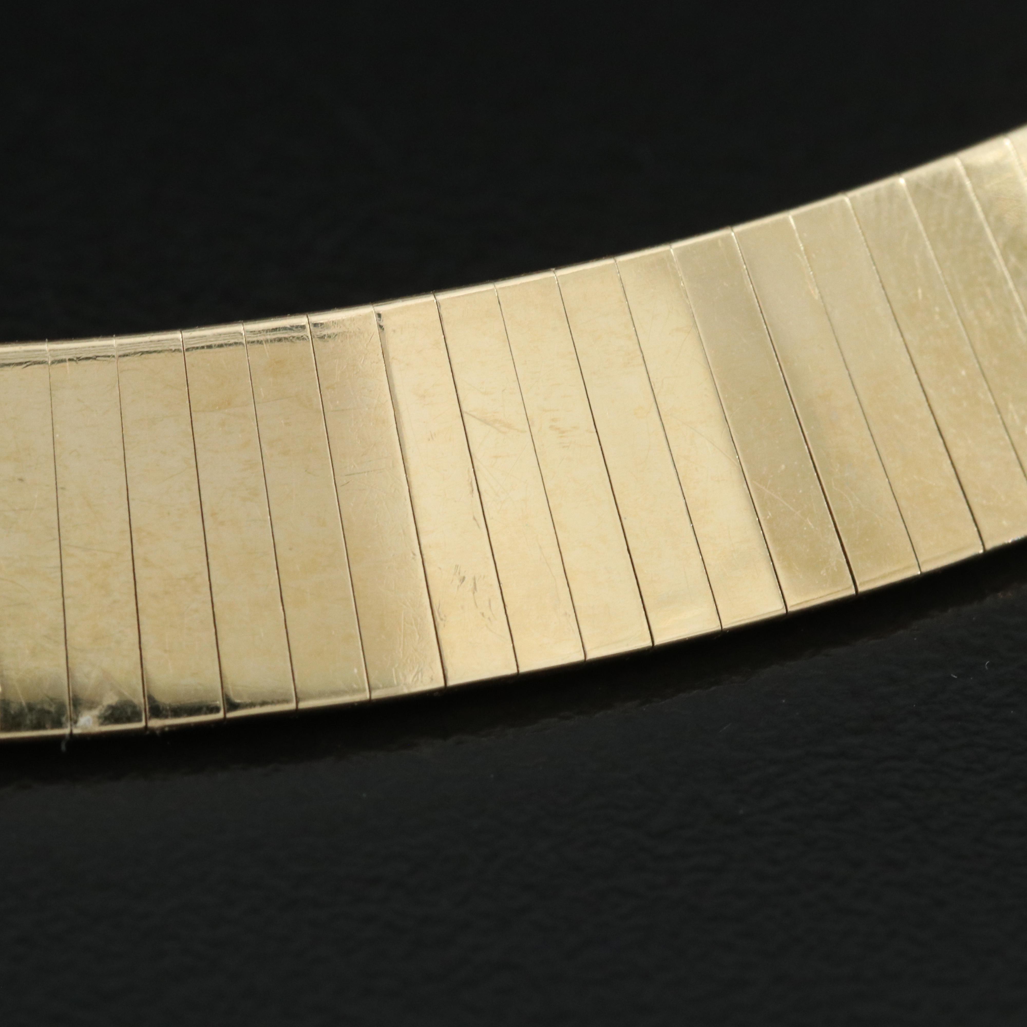 Italian 14K Omega Chain