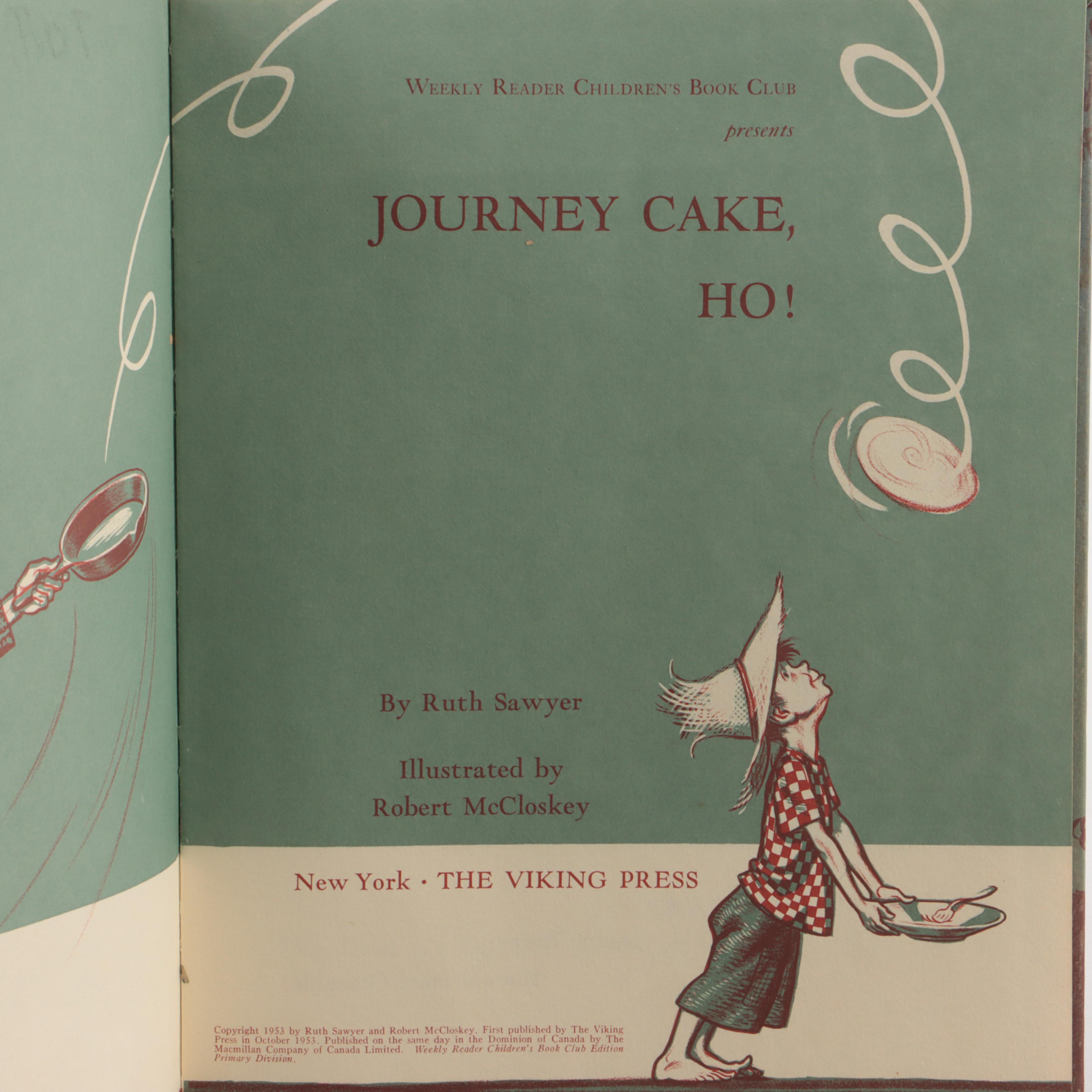"Journey Cake, Ho!" by Ruth Sawyer with Actress Coloring Books and More