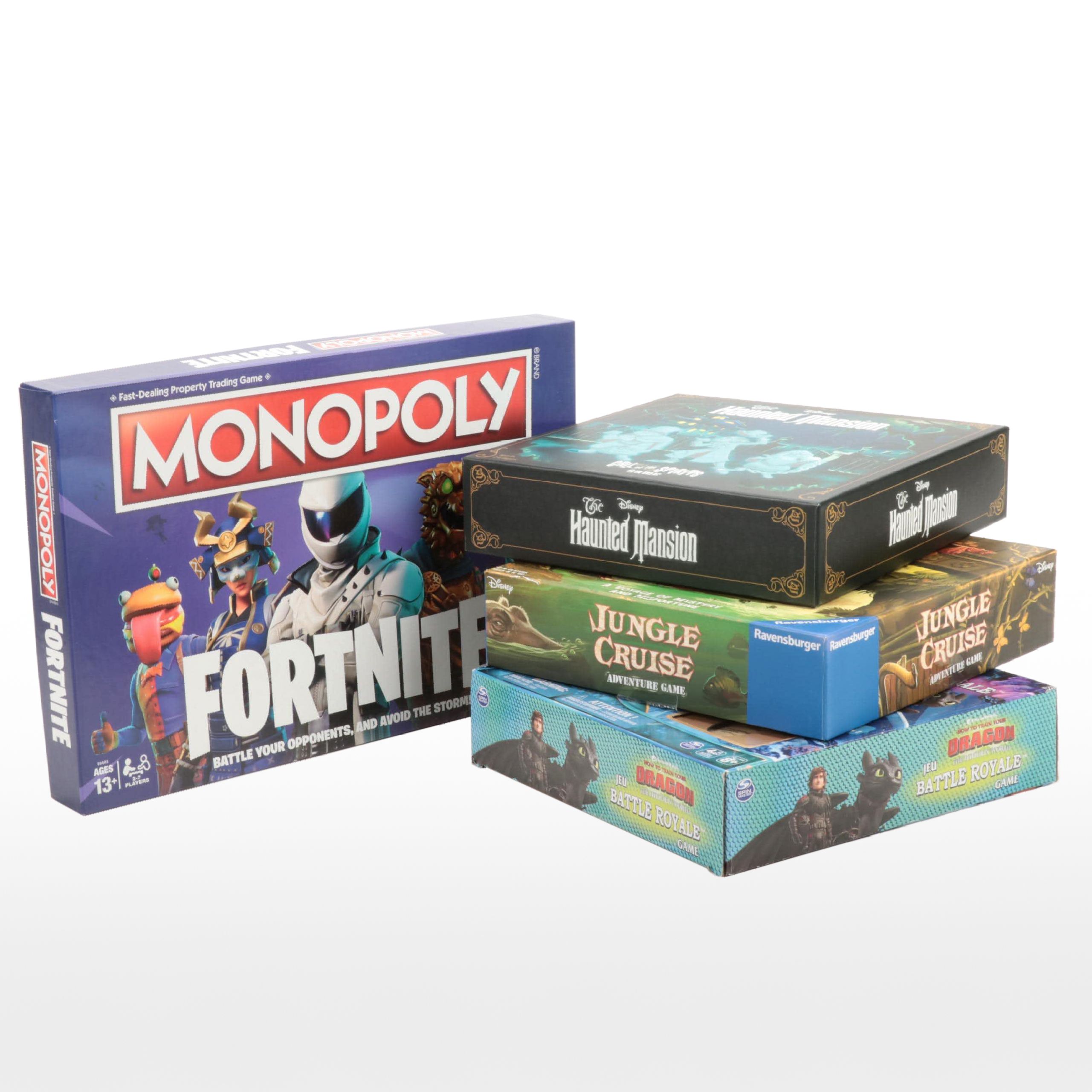 Disney Haunted Mansion, Jungle Cruise, Monopoly Fortnite and More