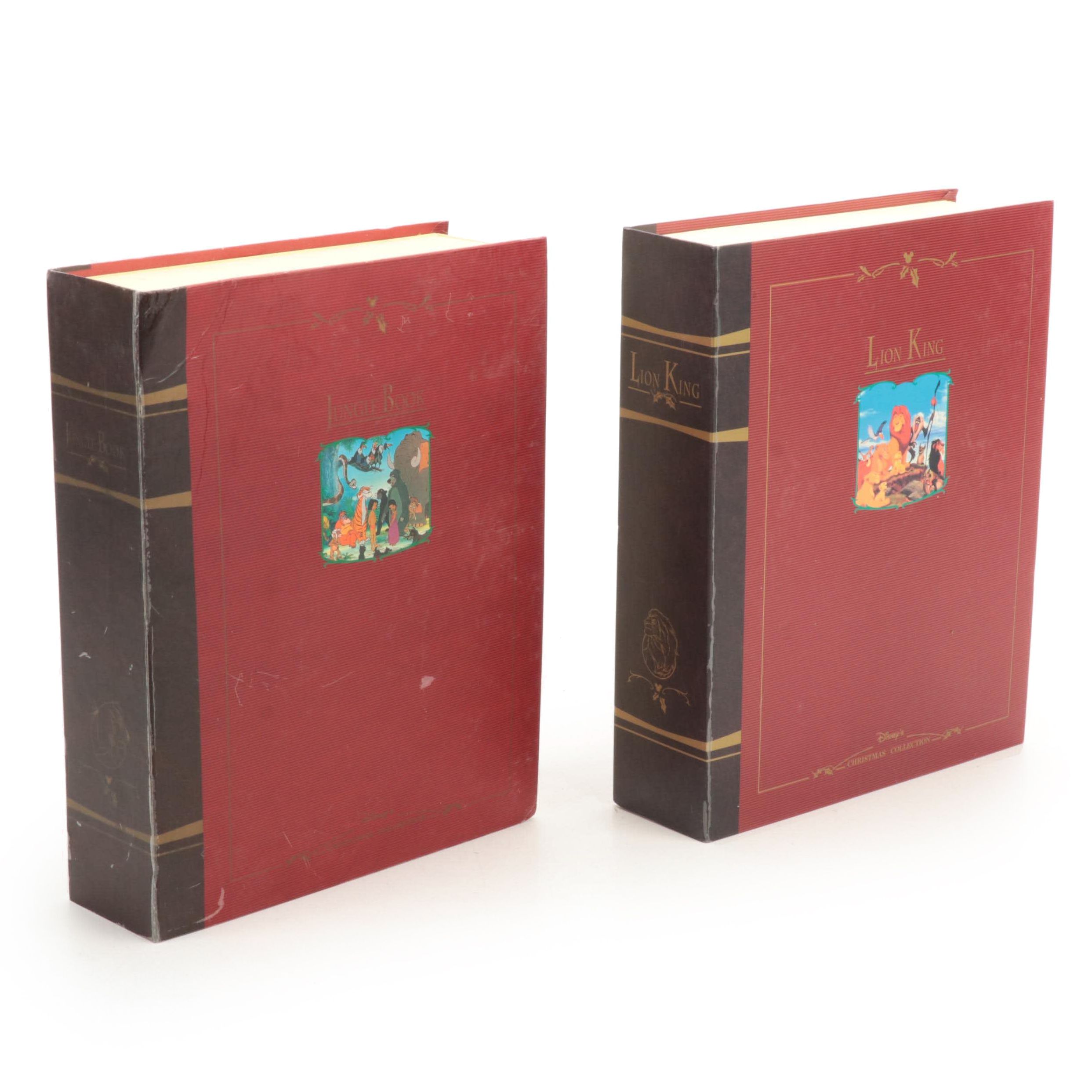 Disney Christmas Collection "Jungle Book" and "Lion King" Resin Ornaments