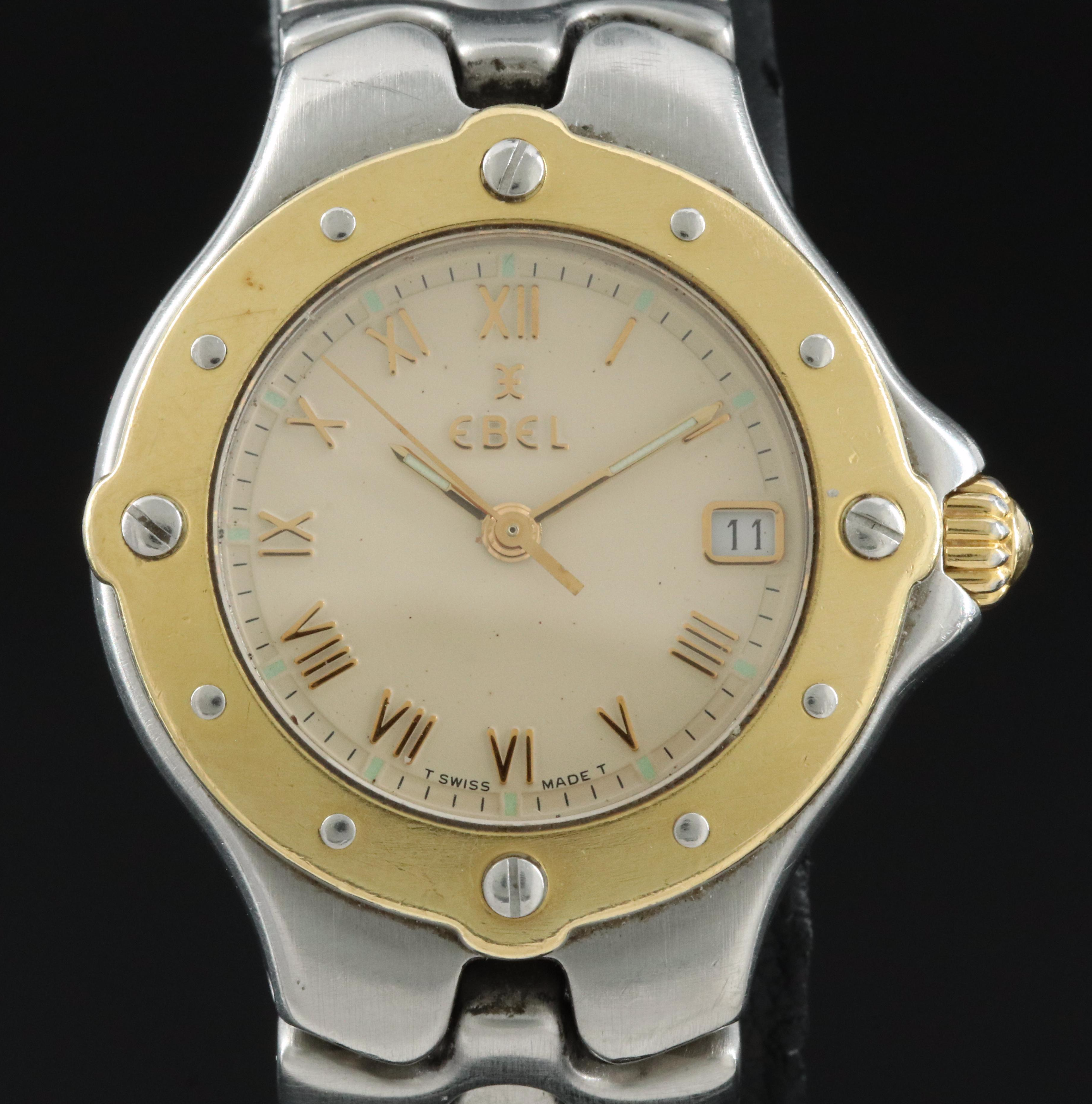 Ebel Sportwave Stainless Steel Quartz Watch