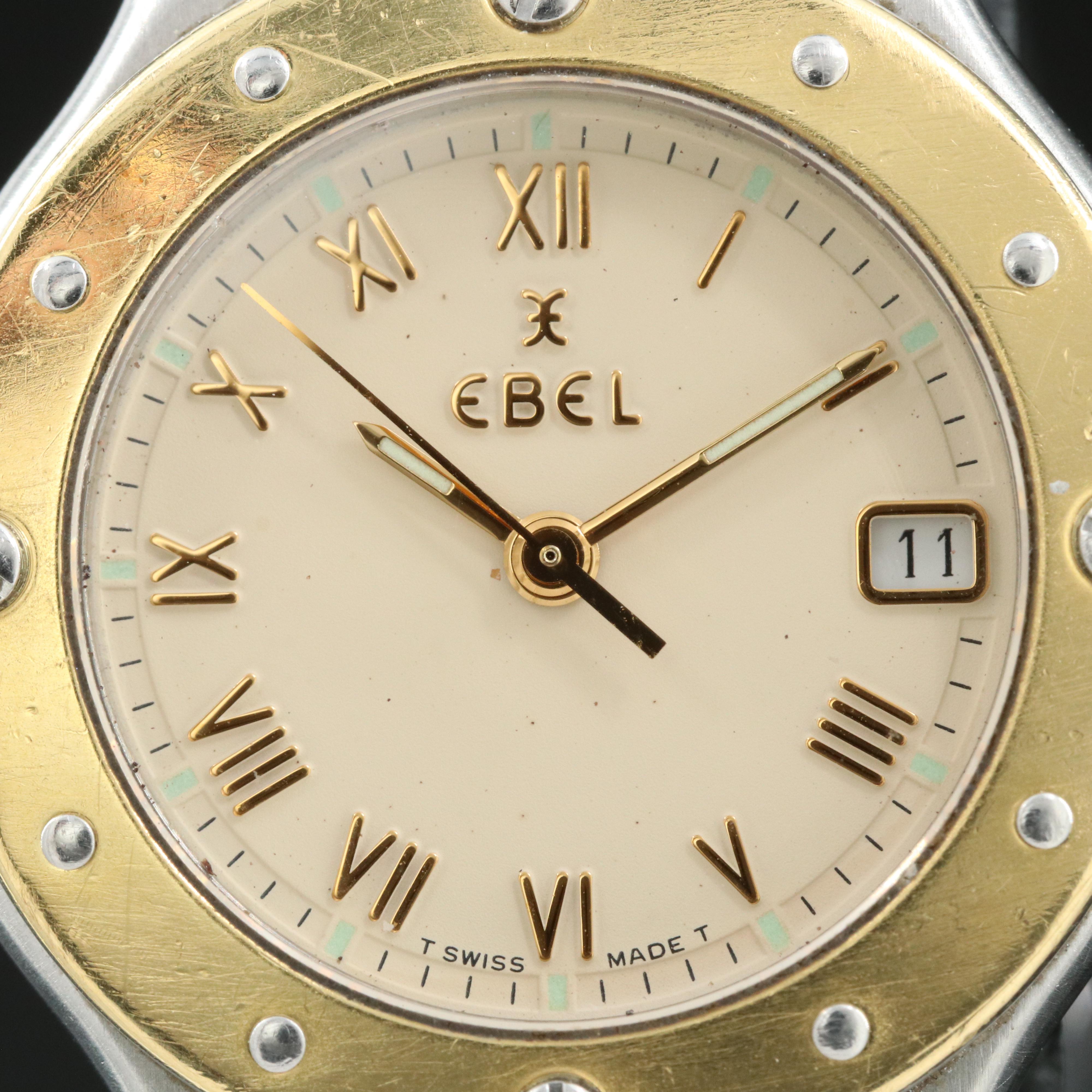 Ebel Sportwave Stainless Steel Quartz Watch