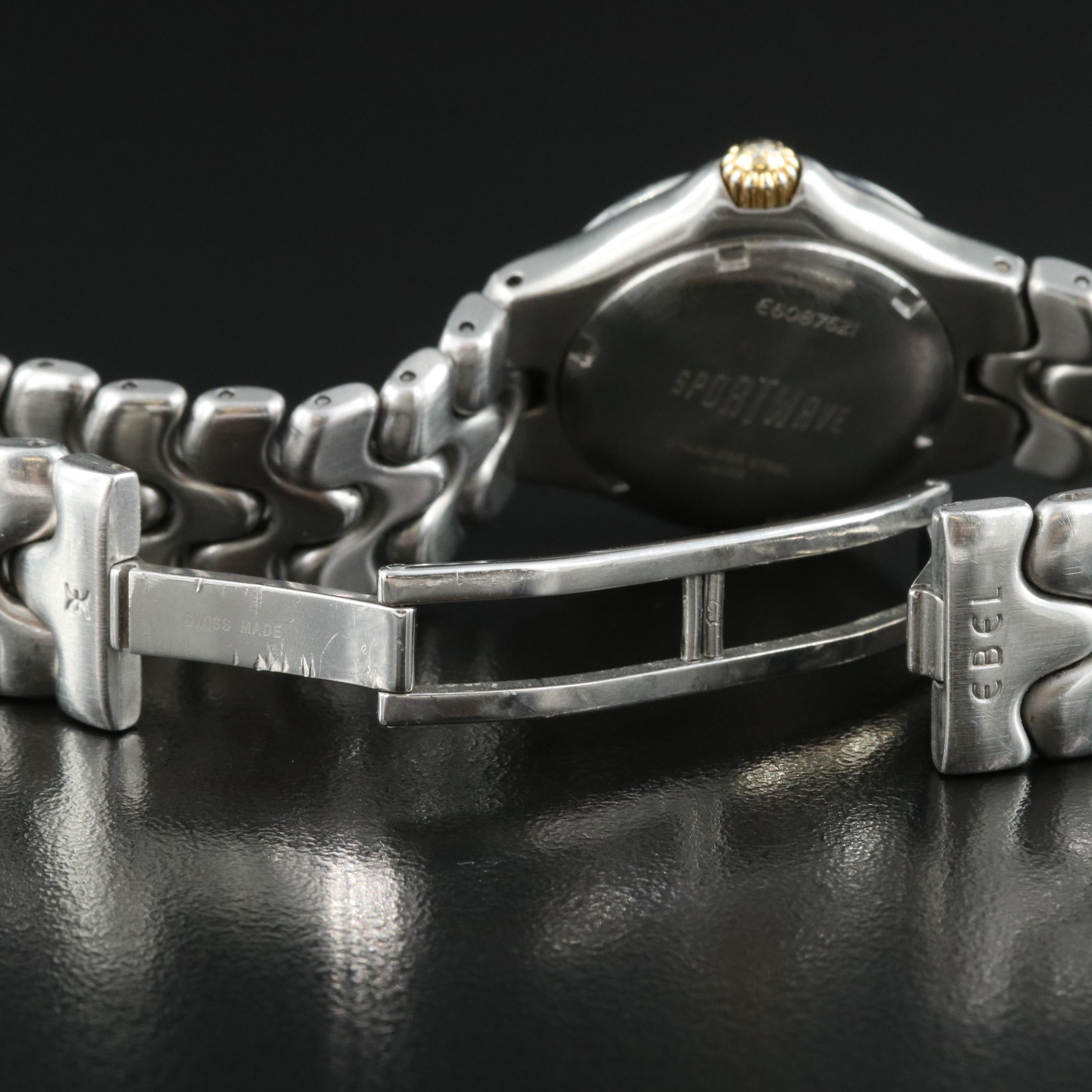 Ebel Sportwave Stainless Steel Quartz Watch