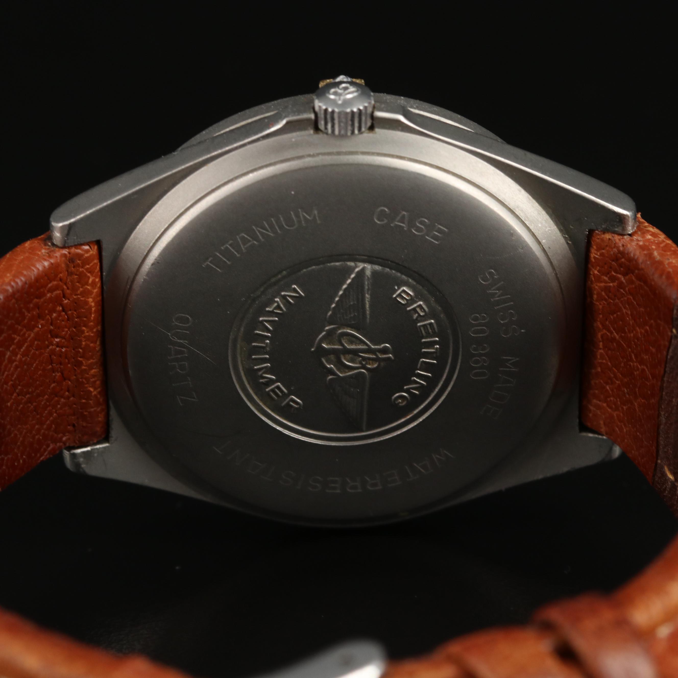 Breitling Navitimer Titanium Ani-Digi Quartz Watch