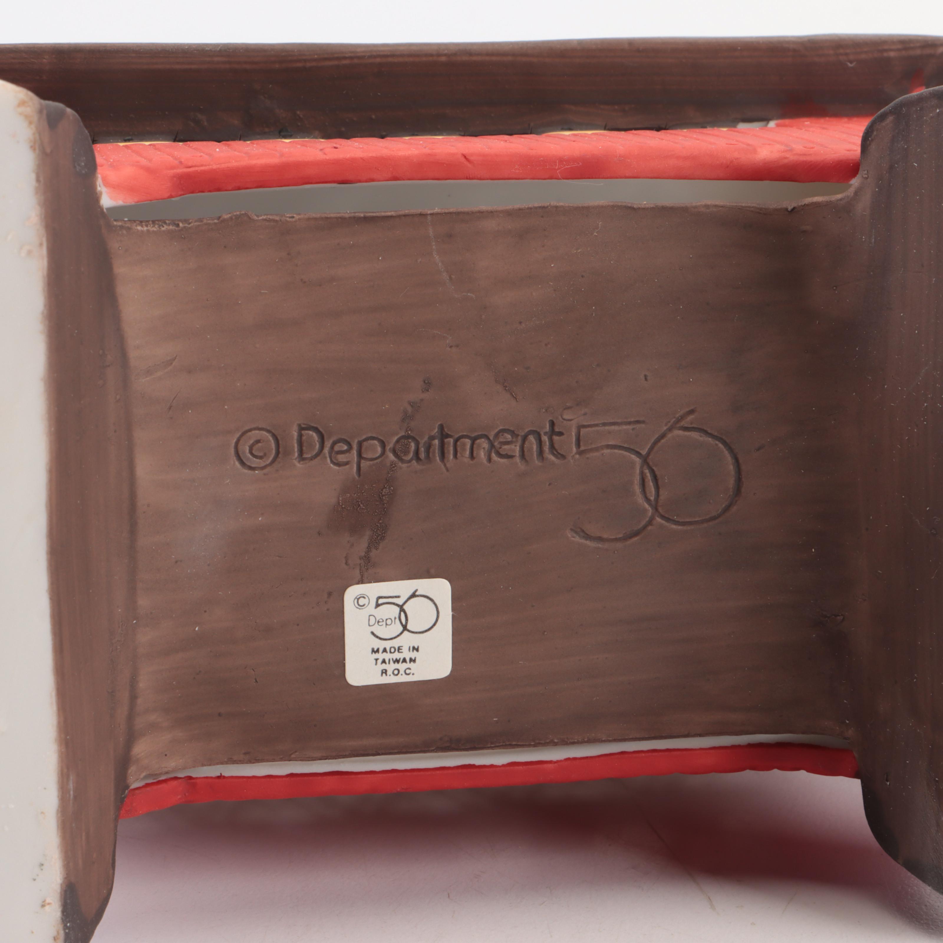 Department 56 Dickens' Village Series and Other Village Accessories