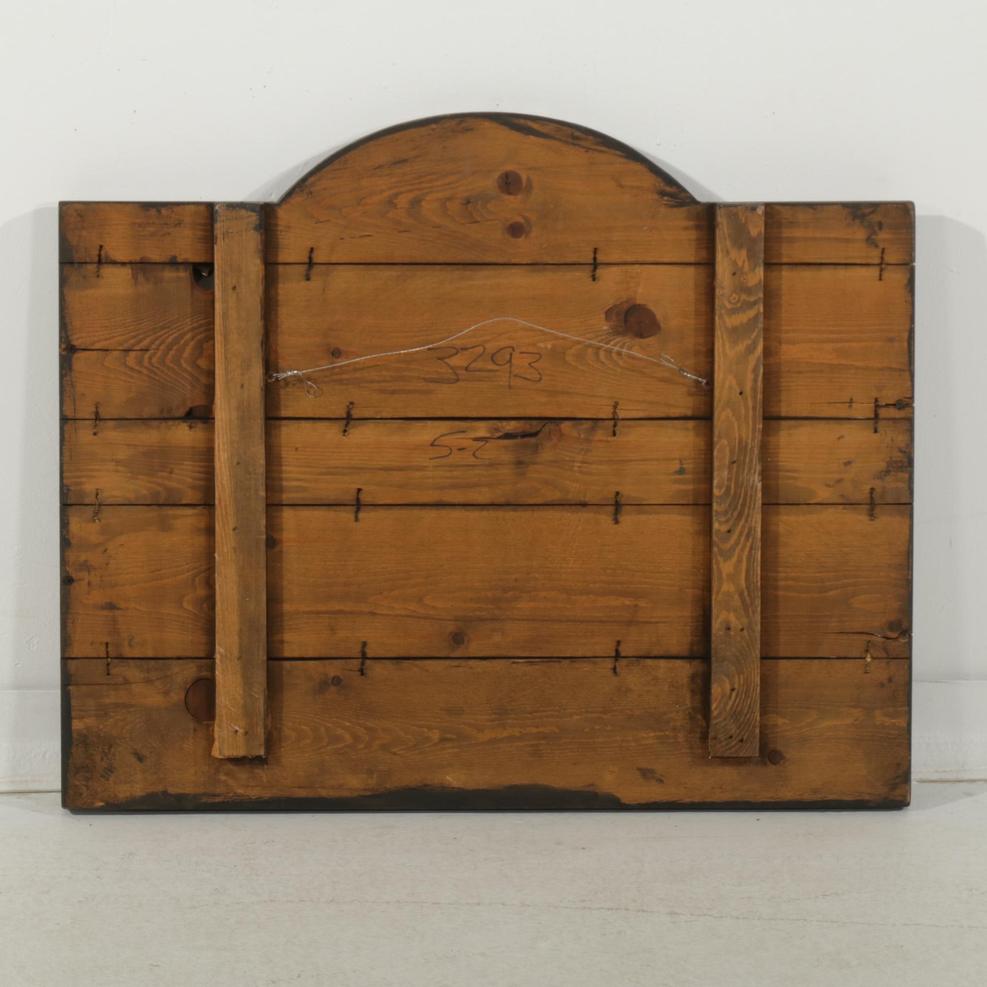 Wooden Hand-Painted Saloon and Tattoo Parlor Sign