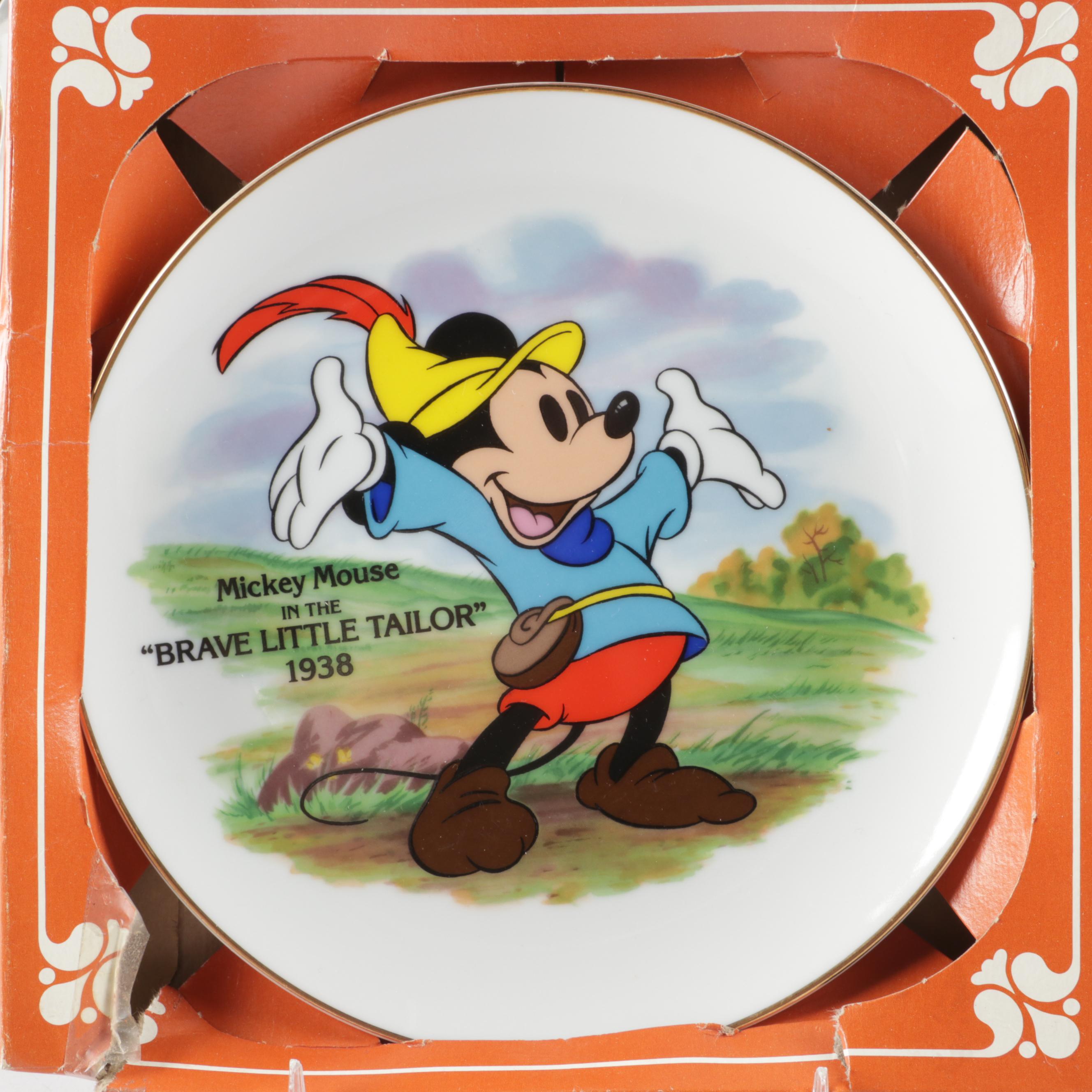 Walt Disney Mickey Mouse Collector Plates and Ornaments