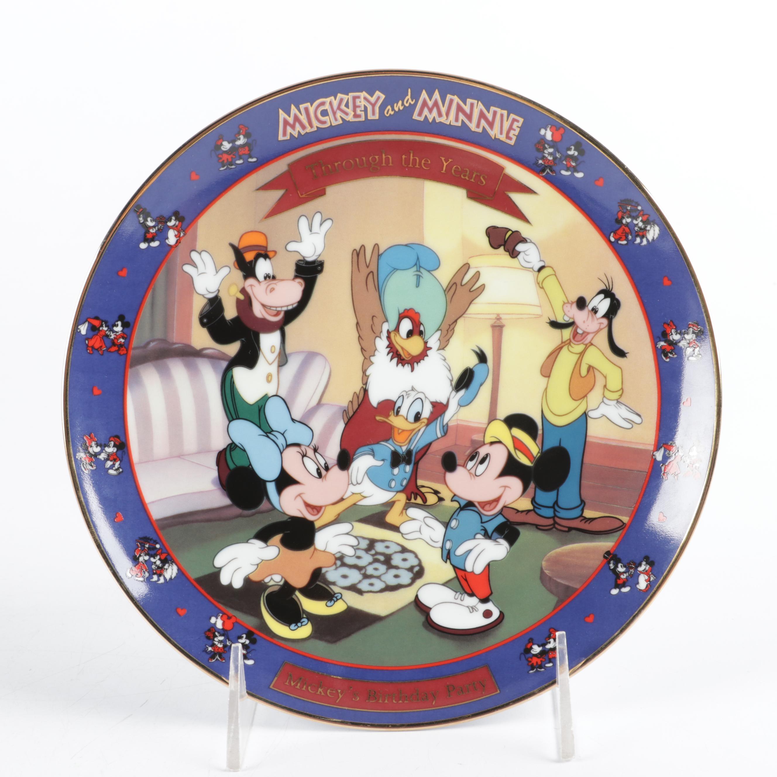 Walt Disney Mickey Mouse Collector Plates and Ornaments