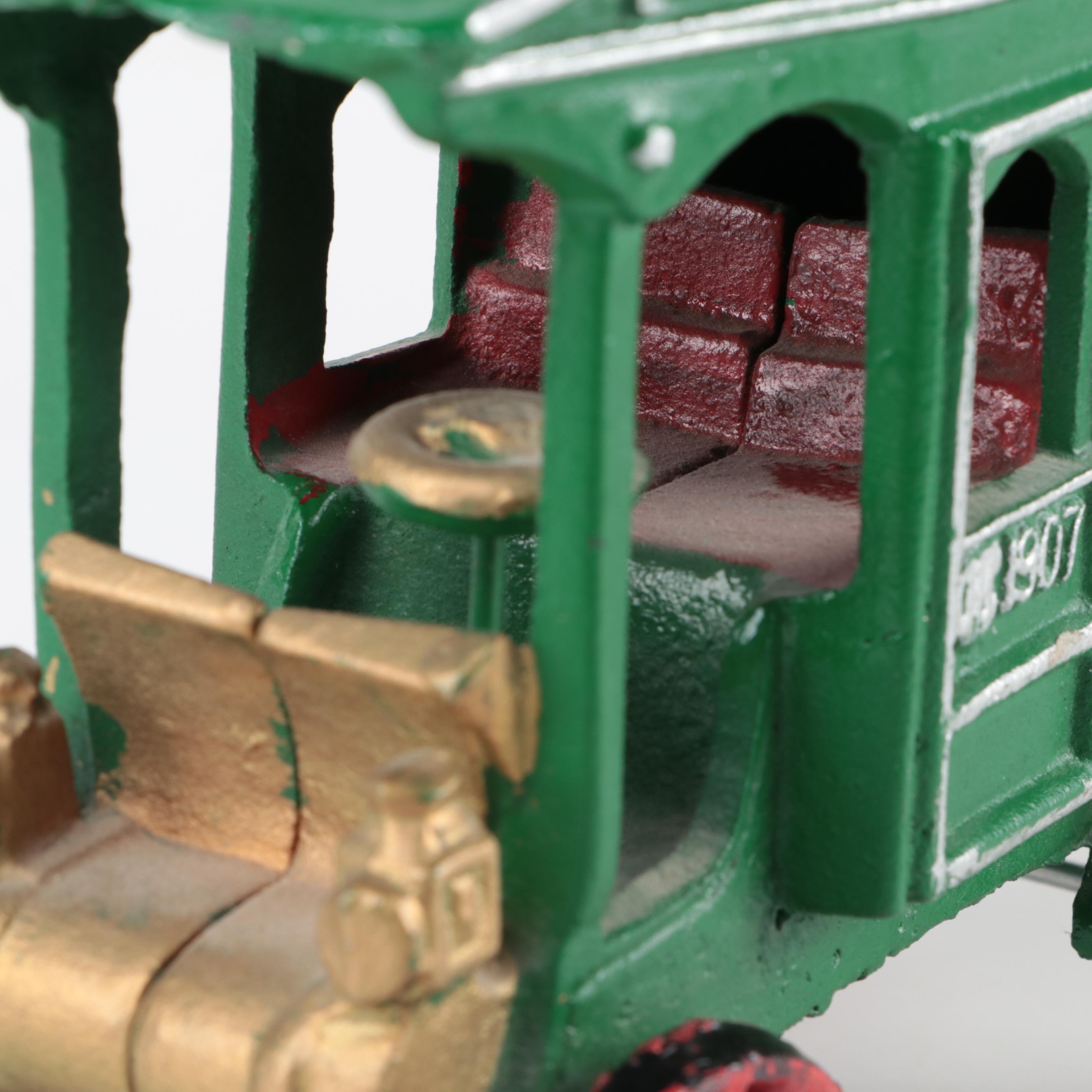 Price Cast Iron McCallaster General Merchantile Toy Wagon