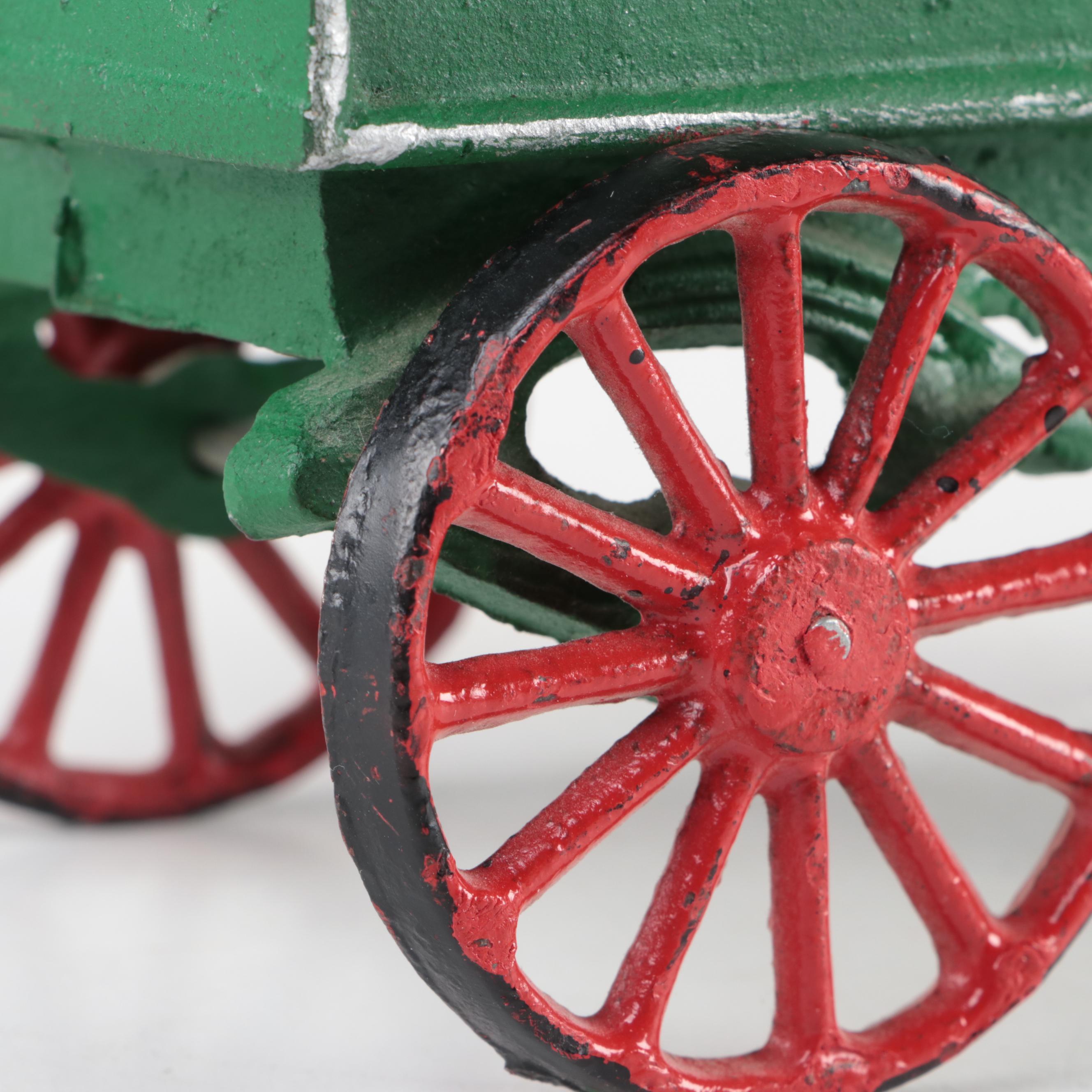 Price Cast Iron McCallaster General Merchantile Toy Wagon